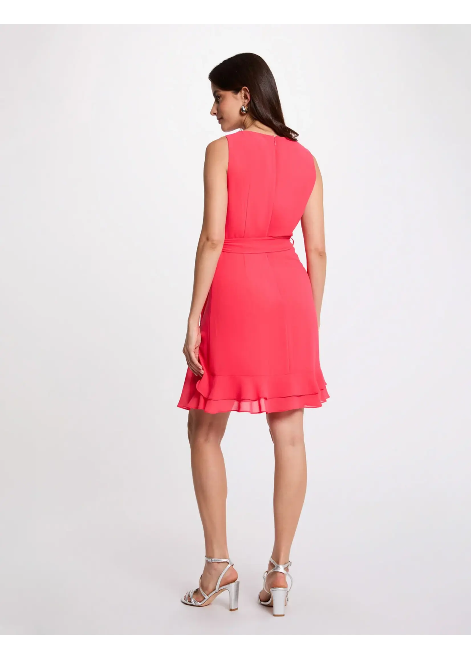MORGAN ROSVAL DRESS ATOLL TEABERRY
