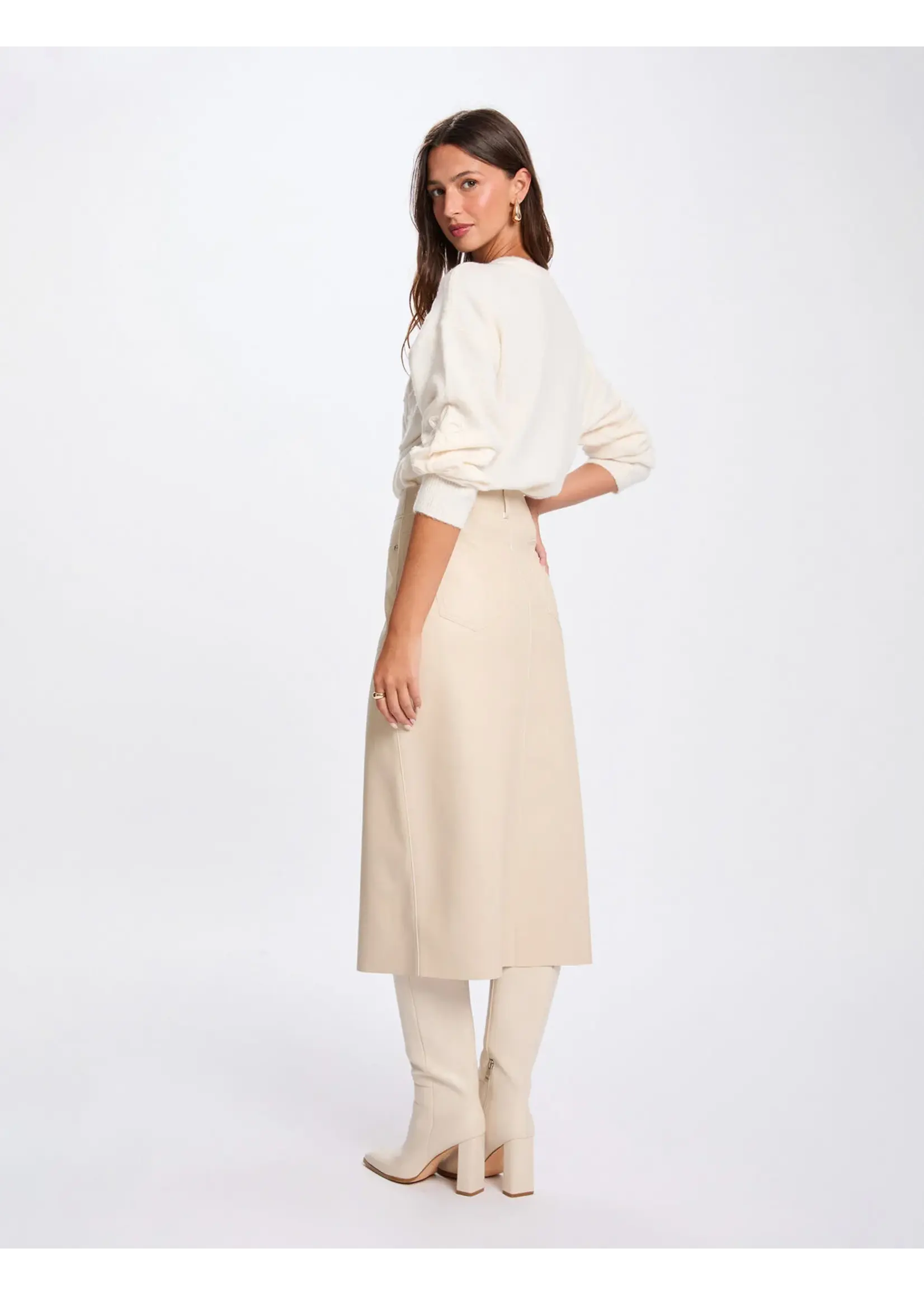 MORGAN PULL FLOWER PRINT IVORE 261-MBROD