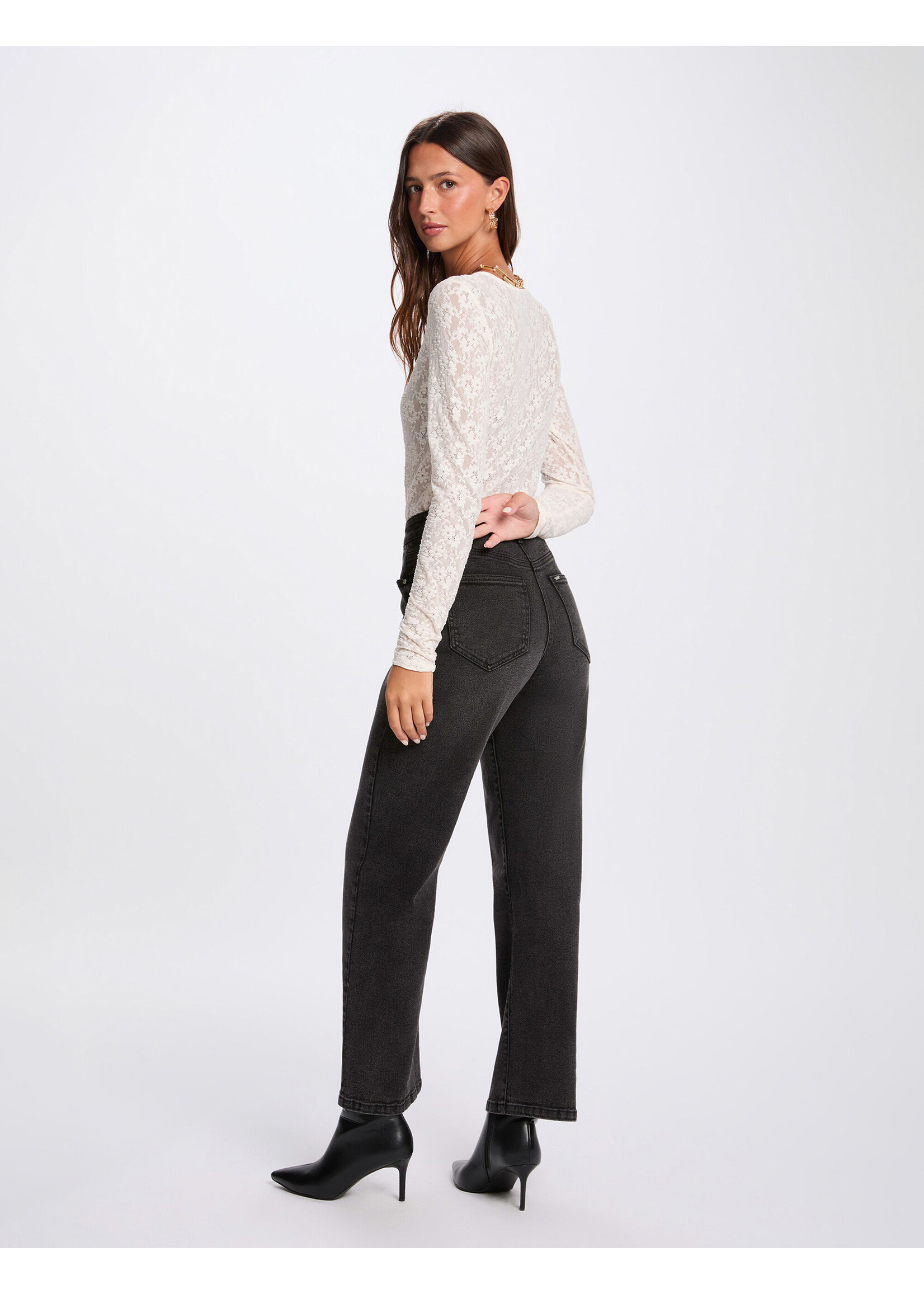 MORGAN LACE SHIRT LONG SLEEVE 261-THAKO