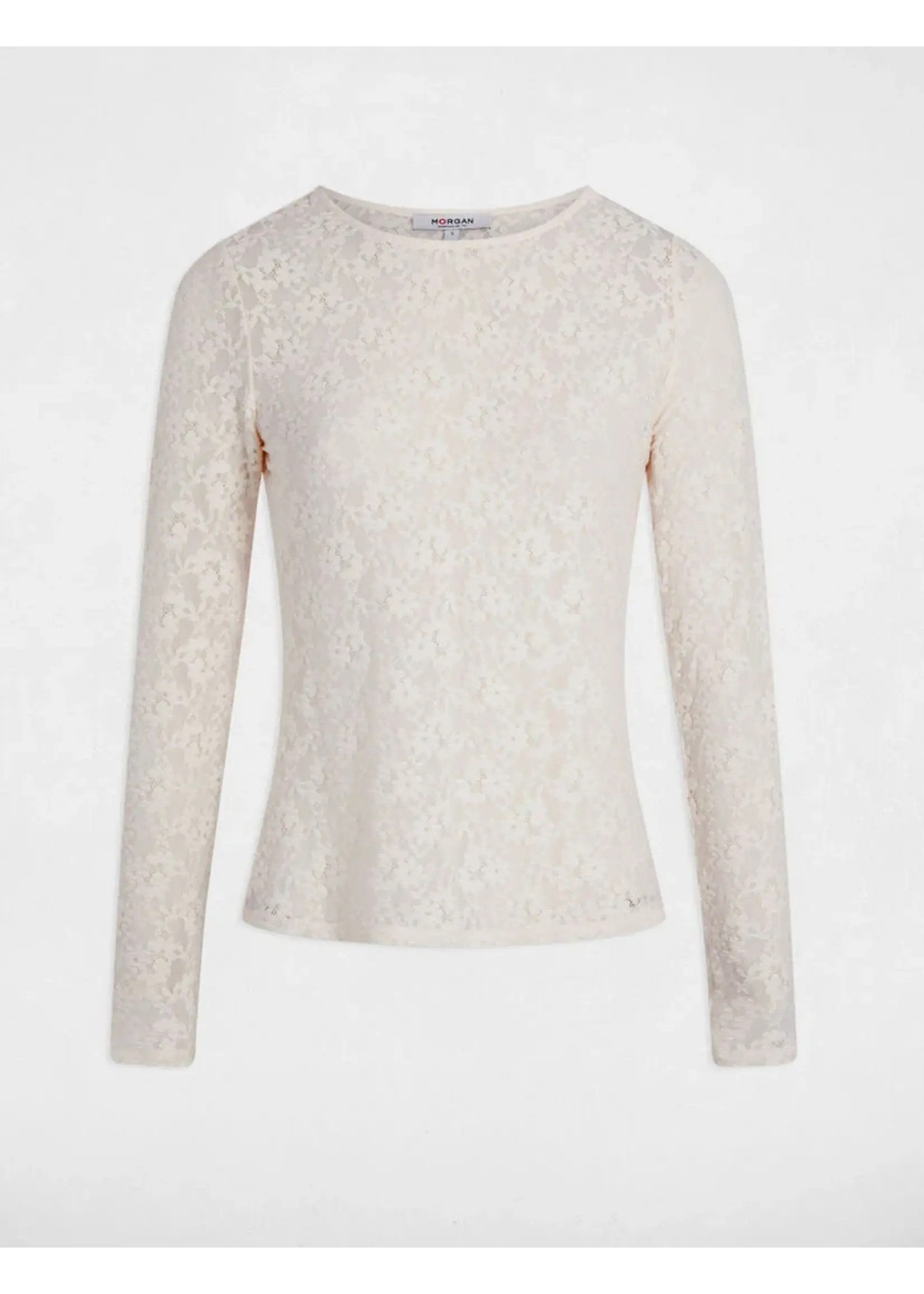MORGAN LACE SHIRT LONG SLEEVE 261-THAKO