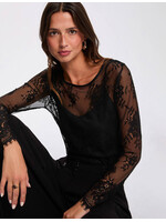 MORGAN LACE SHIRT TOP