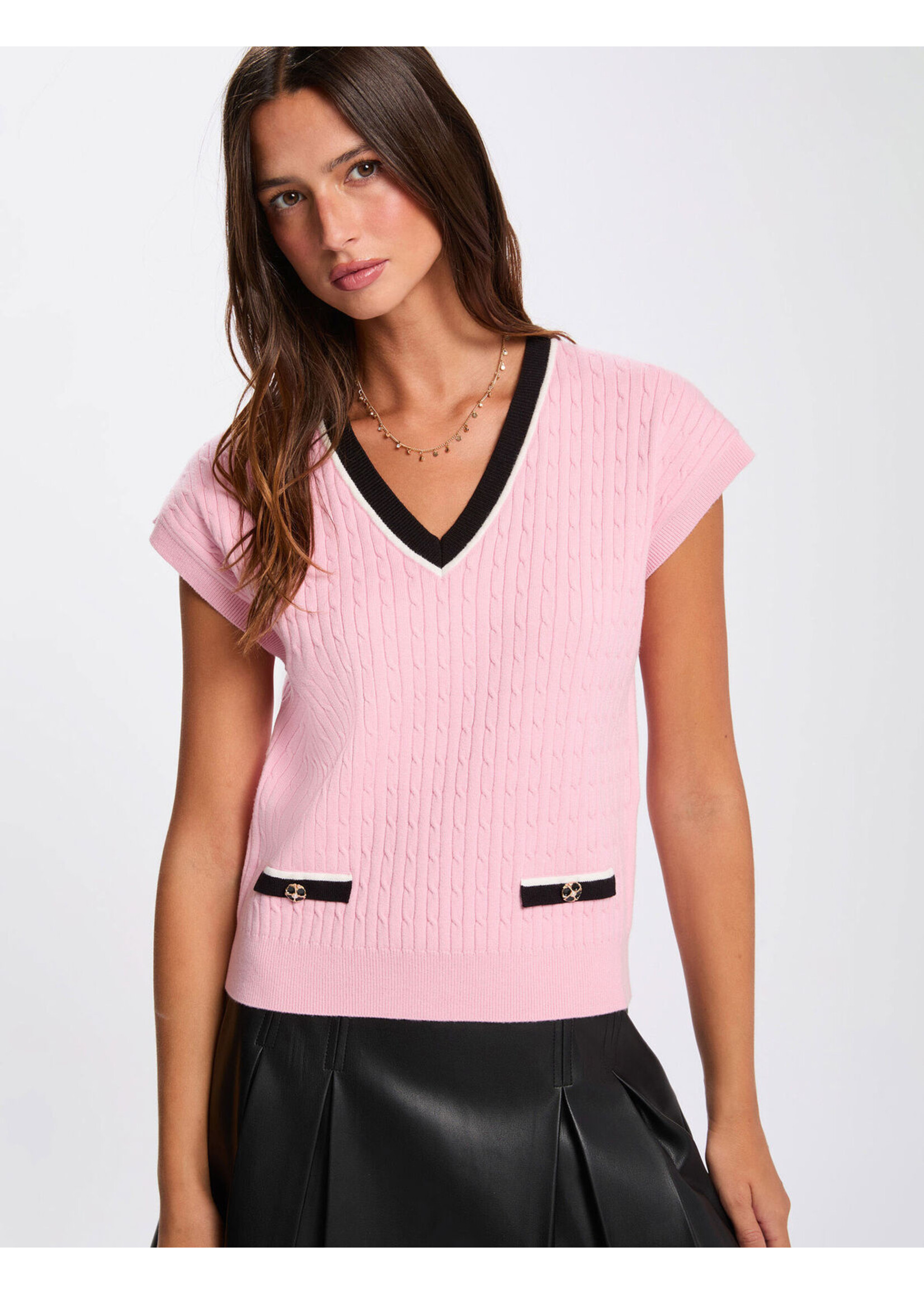 MORGAN SWEATER PINK 261-MPRIVA