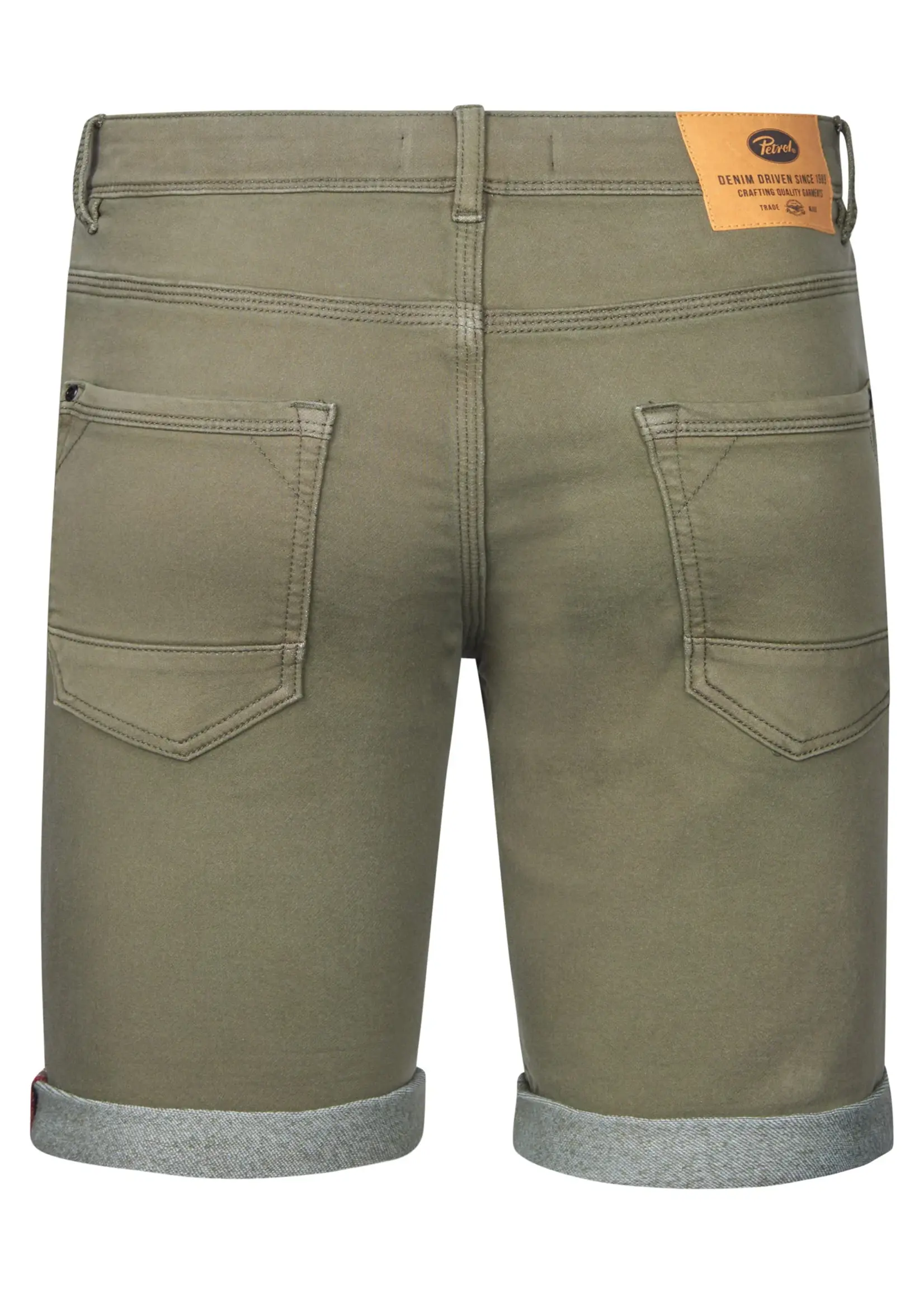 PETROL INDUSTRIES JACKSON GEKLEURDE DENIM SHORT M-ROS-SHO005/6134