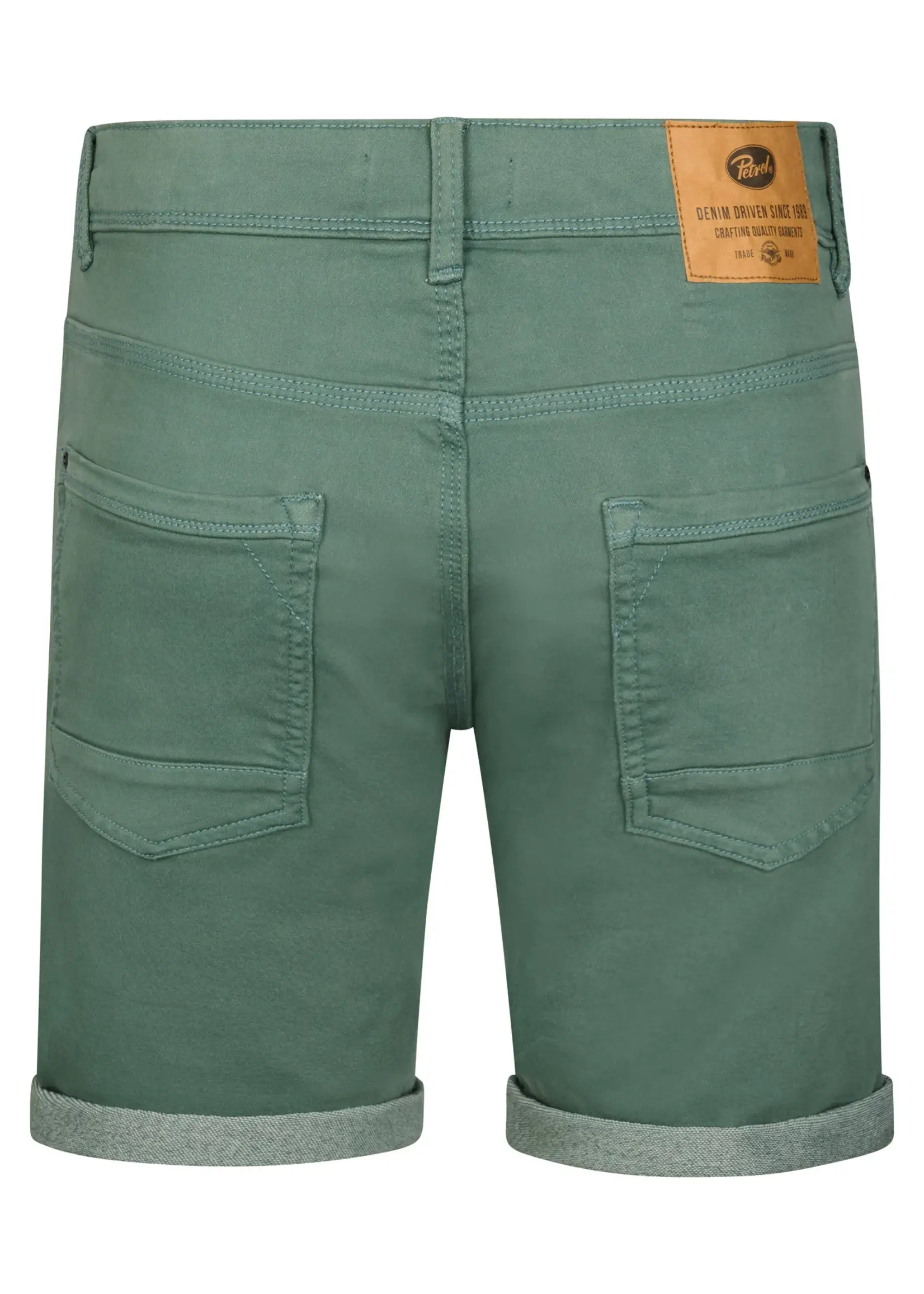 PETROL INDUSTRIES JACKSON GEKLEURDE DENIM SHORT M-ROS-SHO005/6180