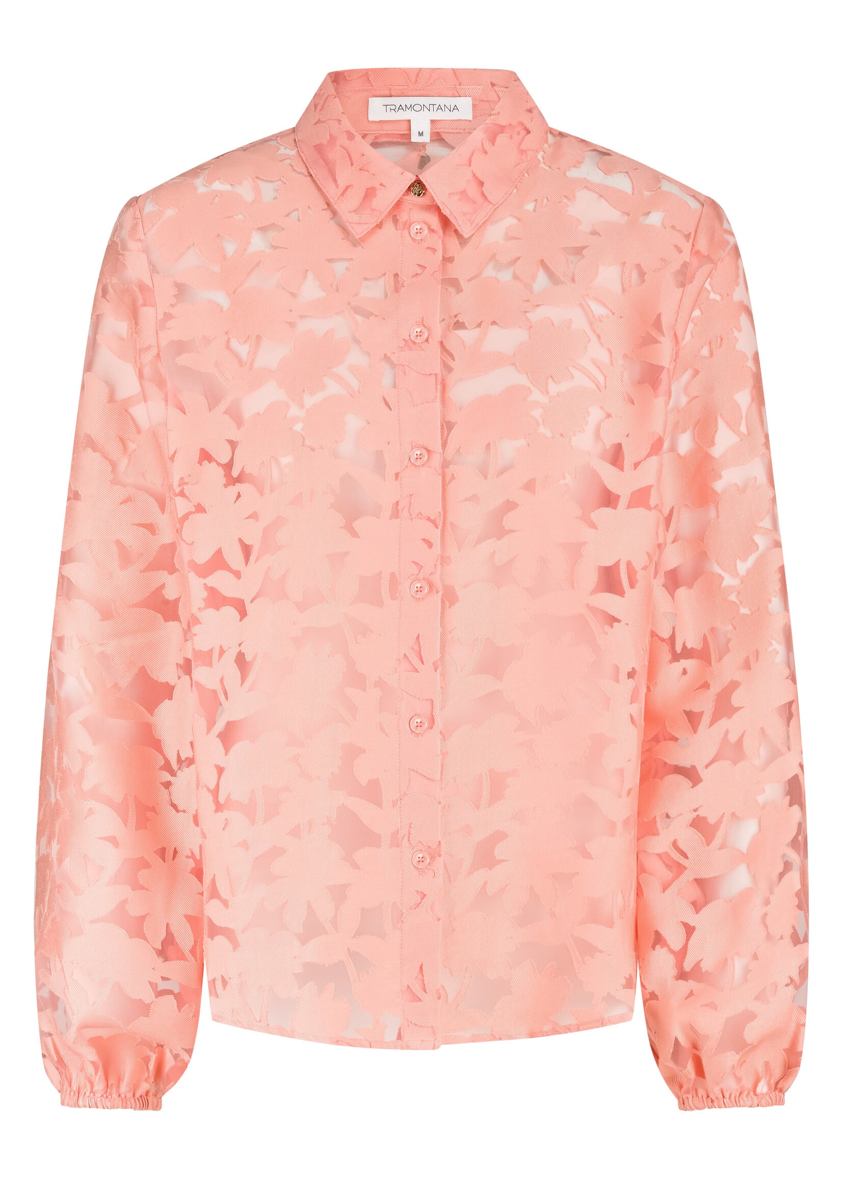 Tramontana BLOUSE AUSBRENNER PEACH INFUSION