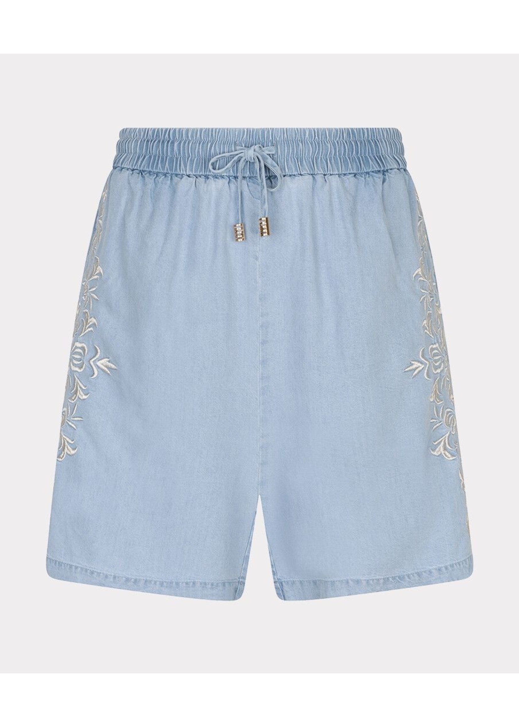 ESQUALO SHORT CHAMBRAY LIGHT BLUE H26.28244