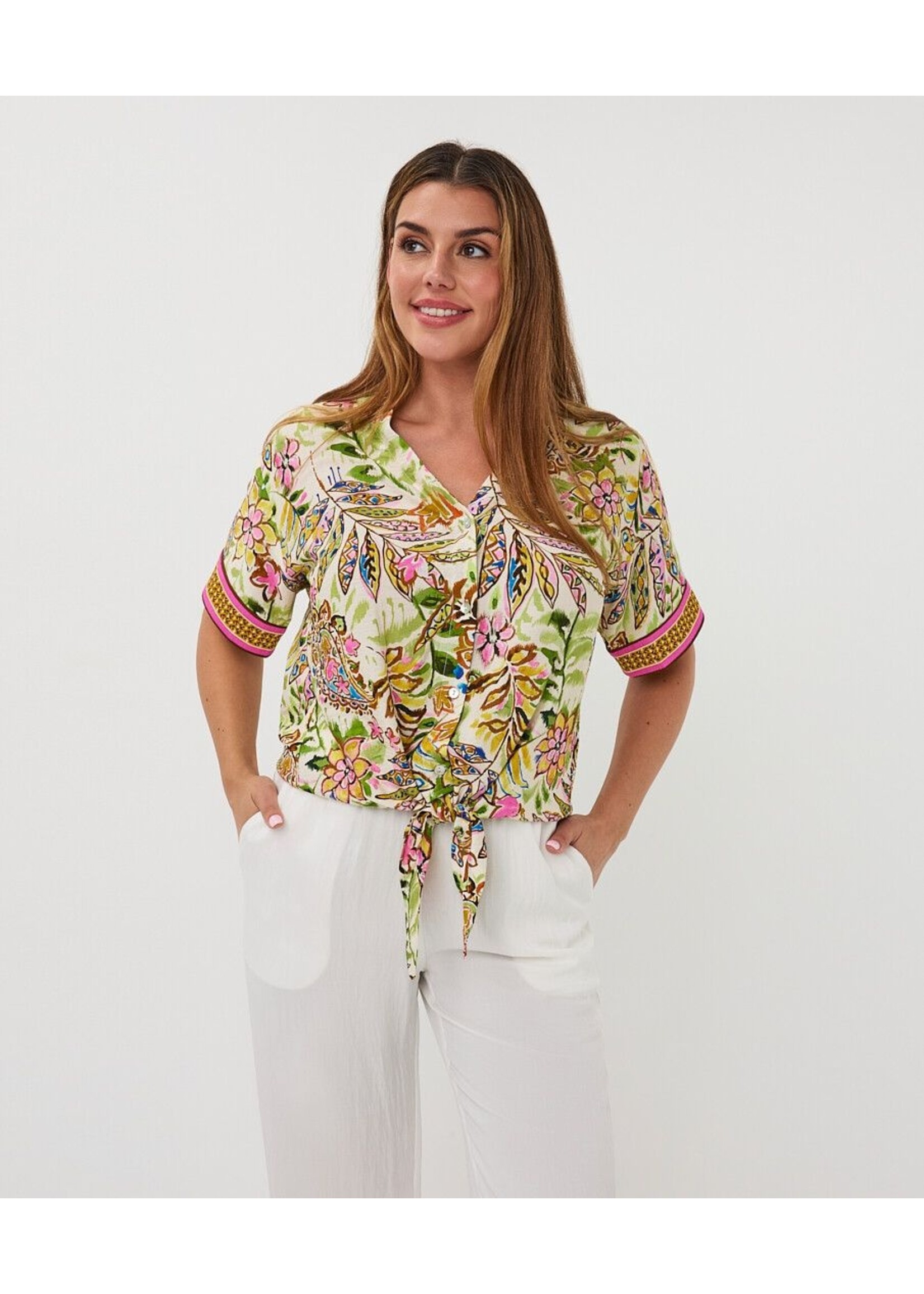 ESQUALO BLOUSE PRINT HS26.14201