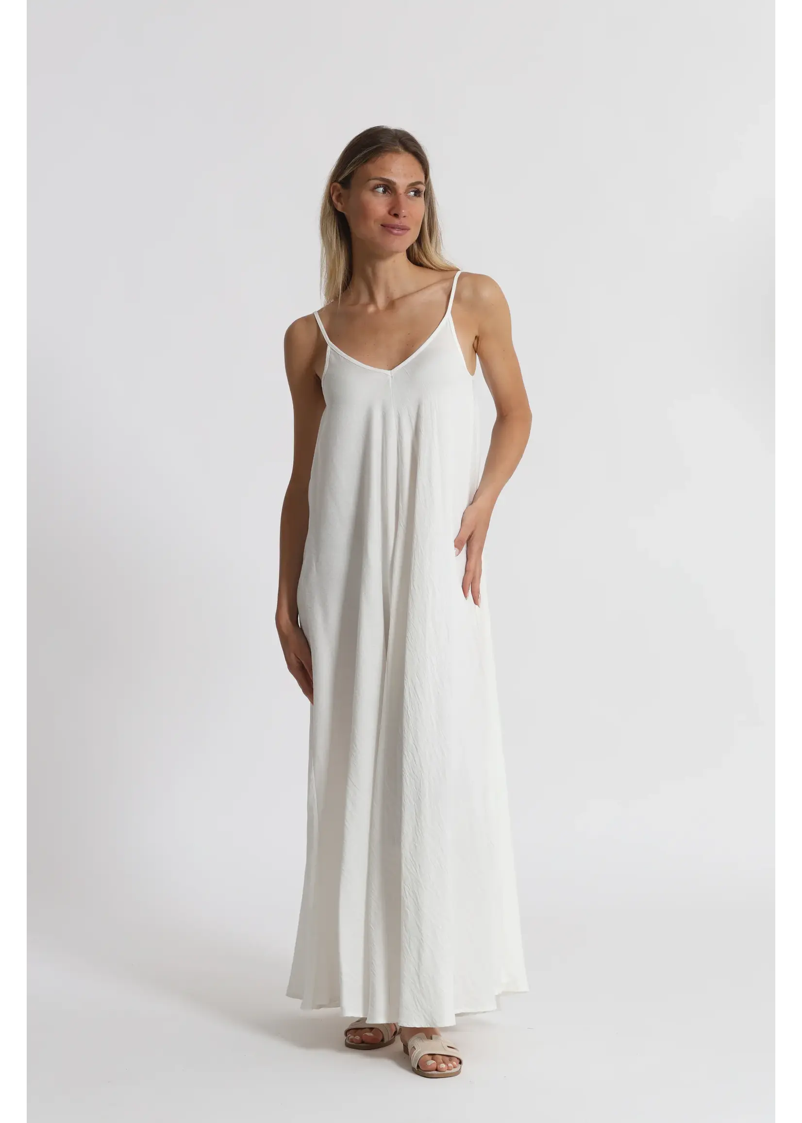 MIMI MUA DRESS WHITE MAO-4491