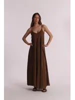 MIMI MUA DRESS CHOCOLAT