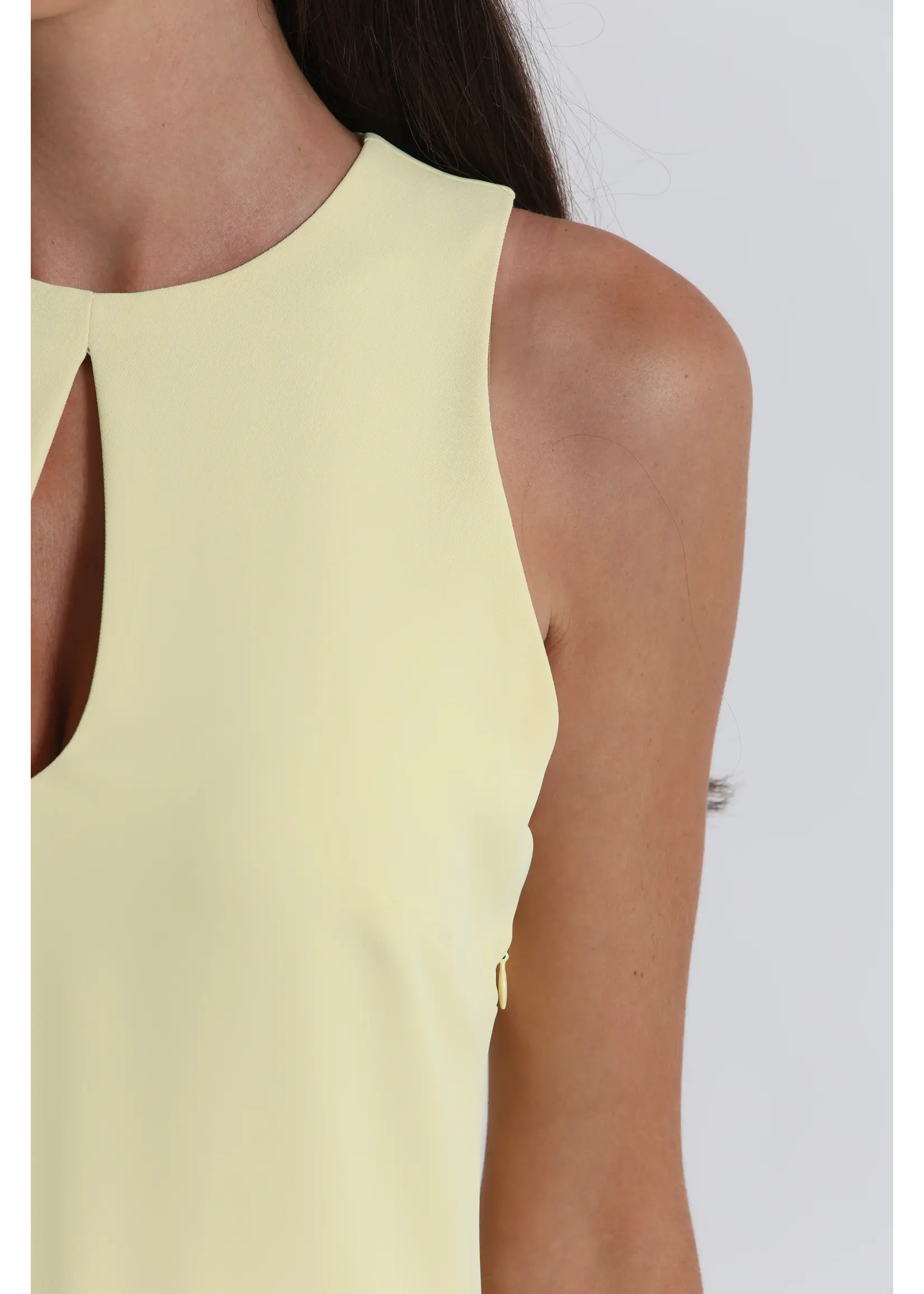 MIMI MUA LONG DRESS YELLOW ESAO-4468