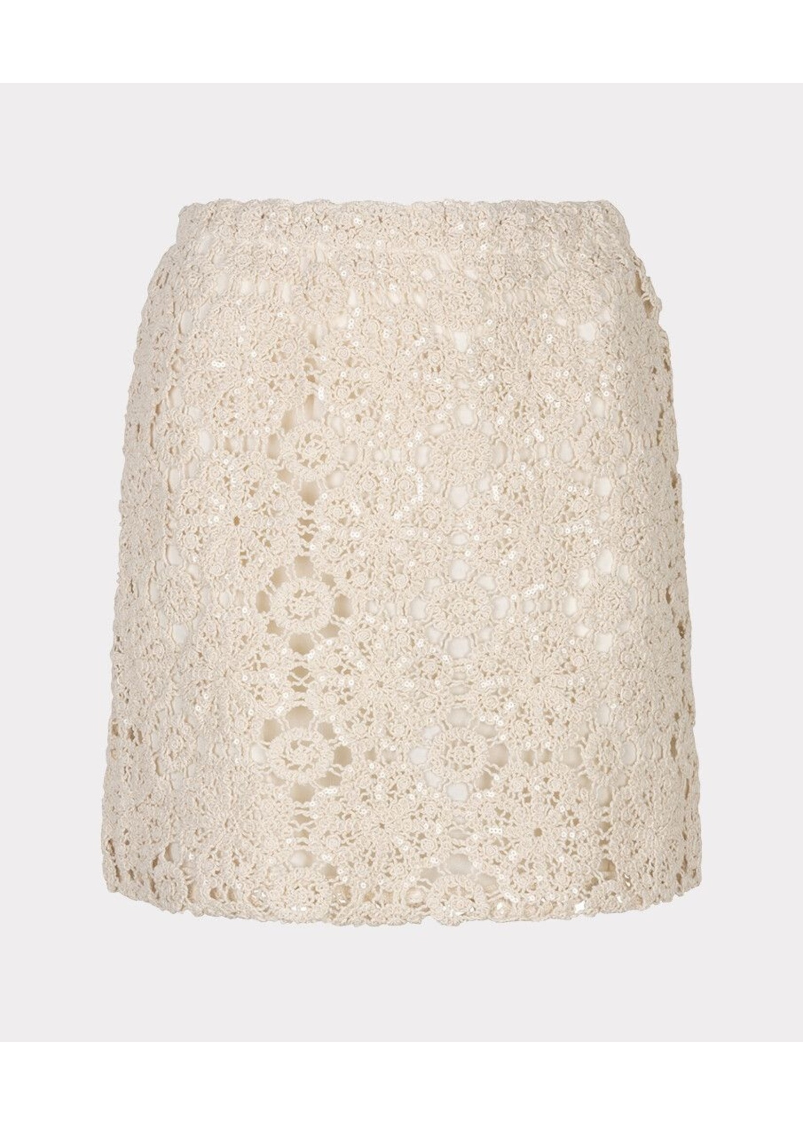 ESQUALO SHORT SKIRT NATURAL HS26.02202