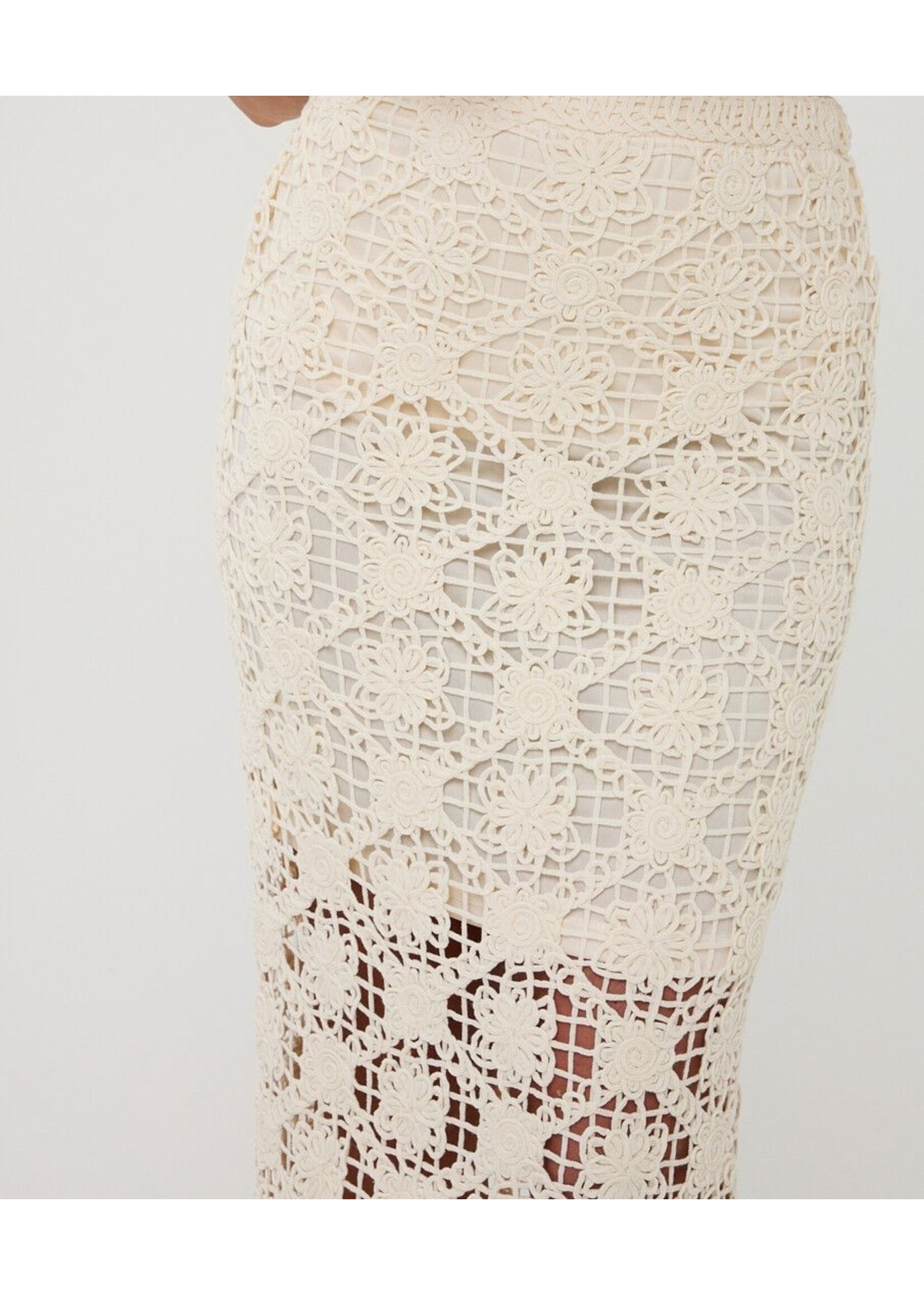 ESQUALO SKIRT TAPE YARN NATURAL HS26.02206