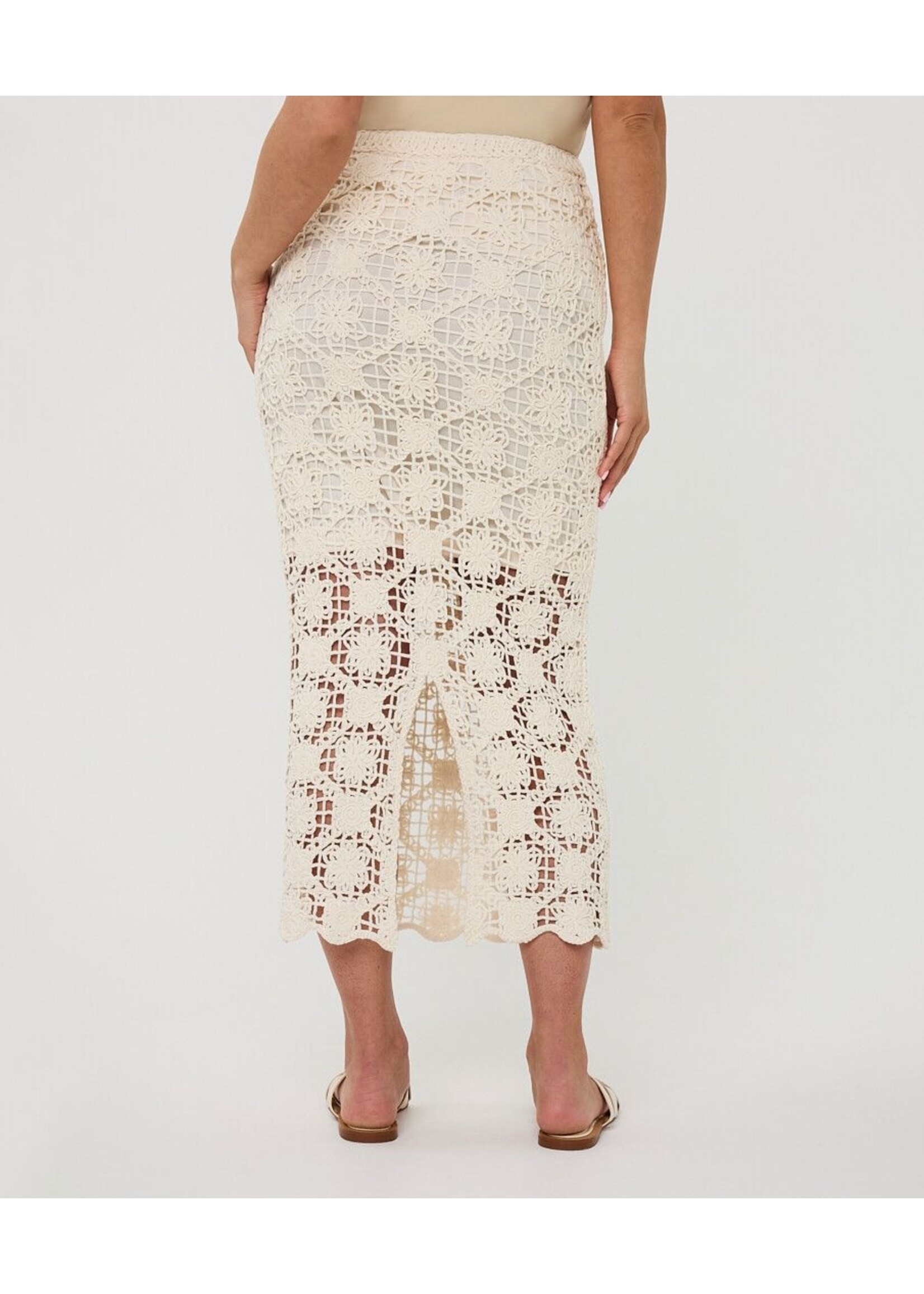 ESQUALO SKIRT TAPE YARN NATURAL HS26.02206