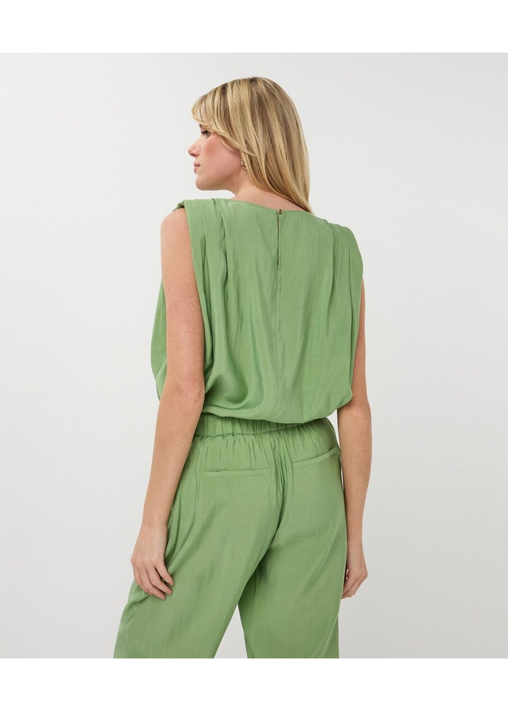 ESQUALO TOP CRINKLE MODAL JUNGLE GREEN HS26.05212