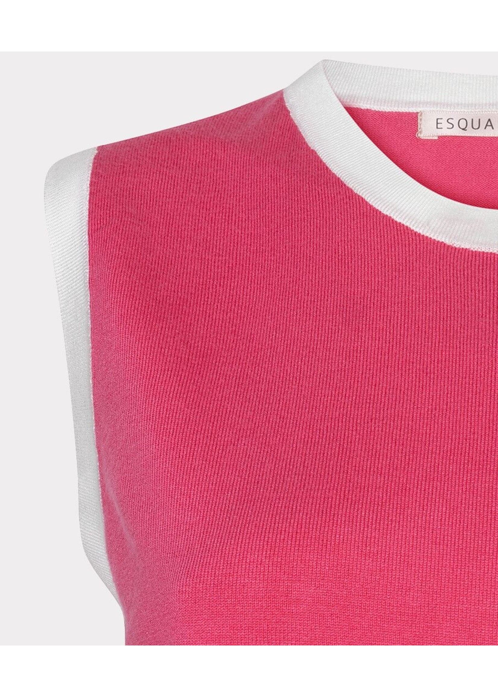 ESQUALO TOP RIB AZALEA PINK HS26.07205
