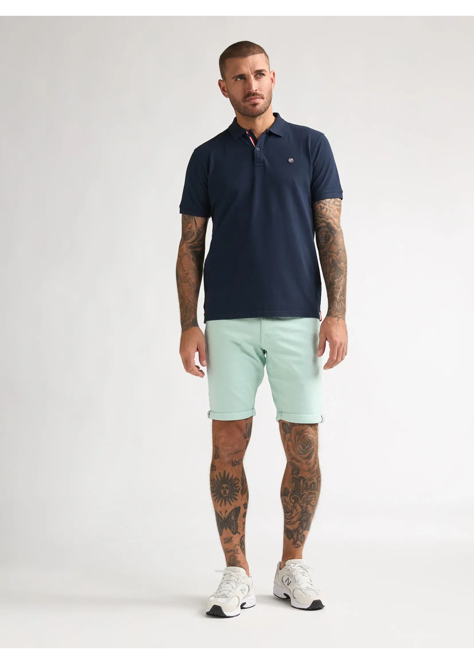 PETROL INDUSTRIES JACKSON GEKLEURDE DENIM SHORT M-ROS-SHO005/6181