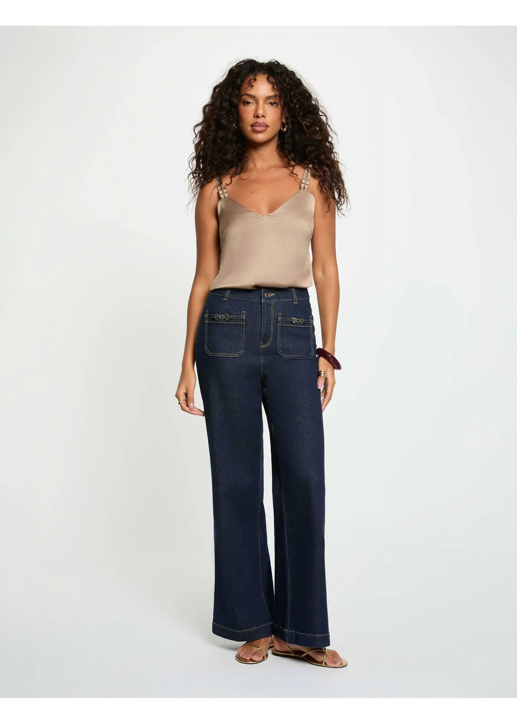 MORGAN TOP TAUPE 242-OLAFI