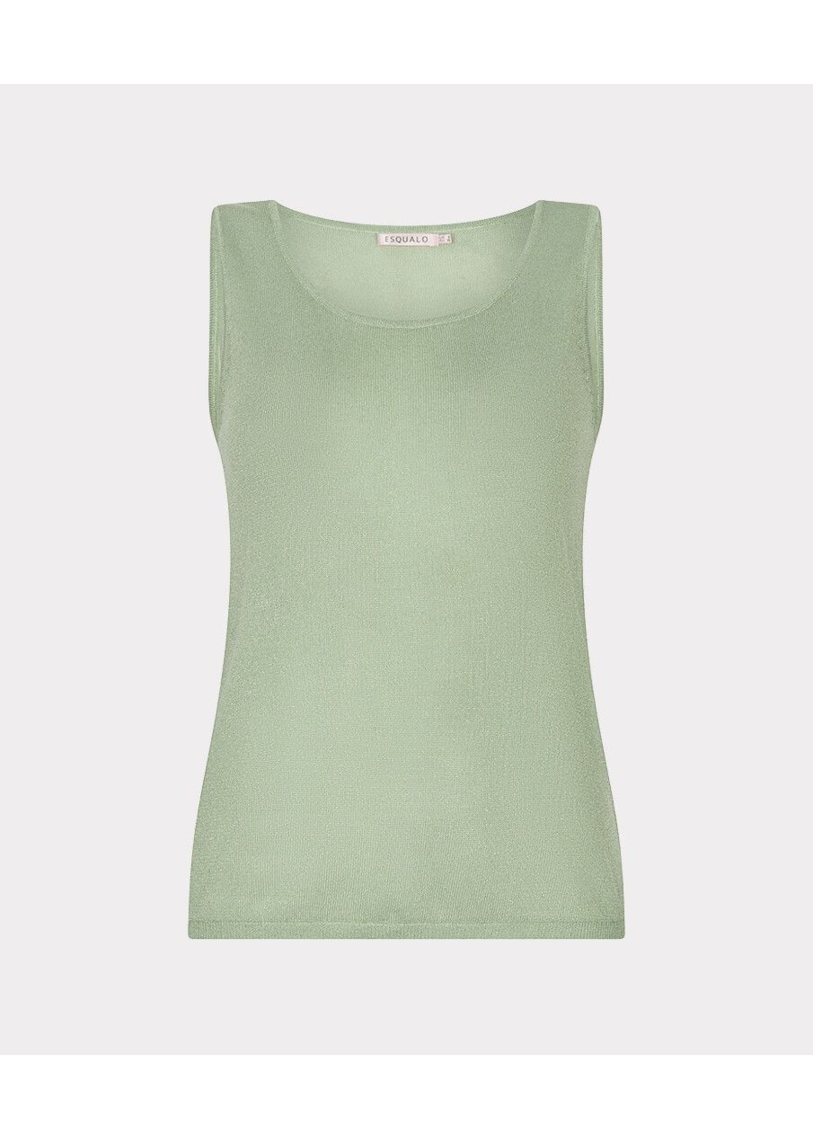 ESQUALO TANKTOP SOFT GREEN HS26.02216