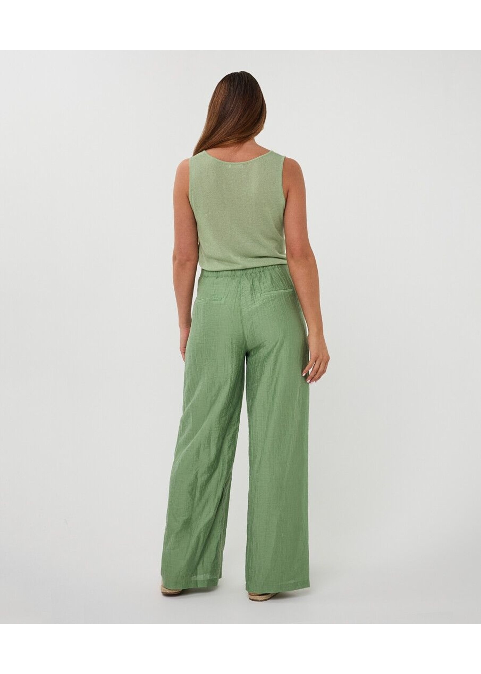 ESQUALO TANKTOP SOFT GREEN HS26.02216