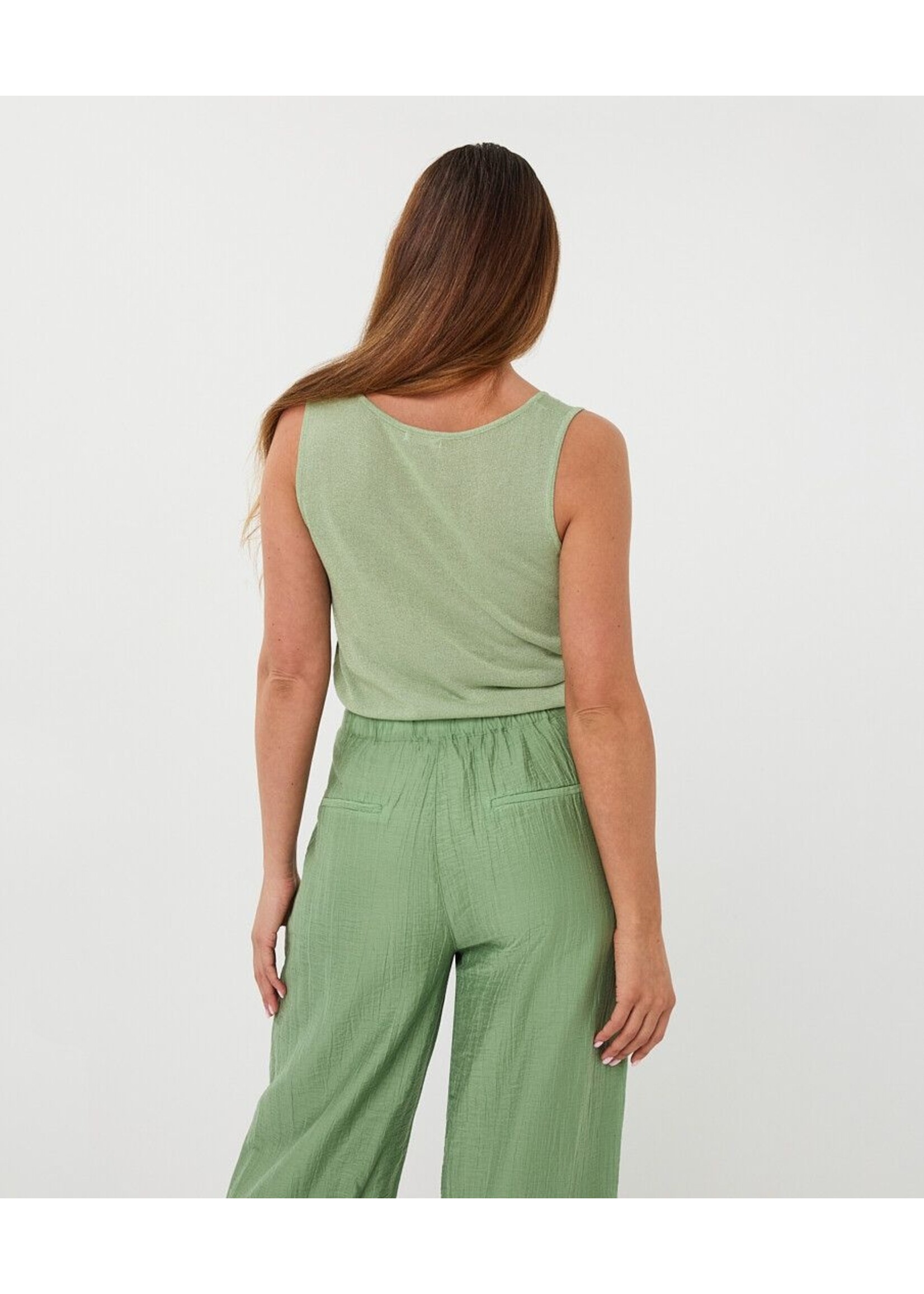 ESQUALO TANKTOP SOFT GREEN HS26.02216