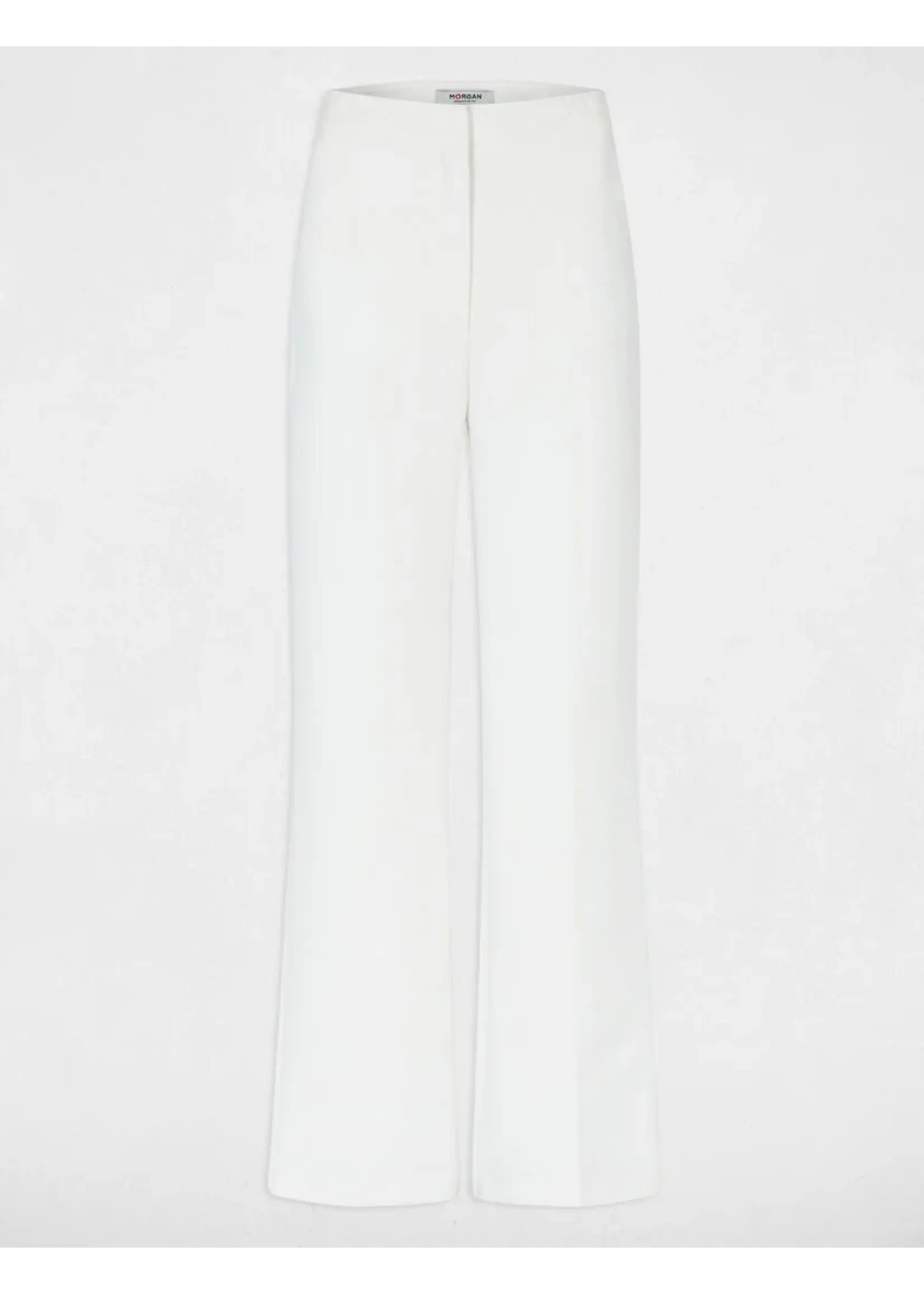 MORGAN PANTS FINISHED WITH LACE OFF WHITE 261-PANA