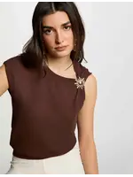 MORGAN TOP CHOCO