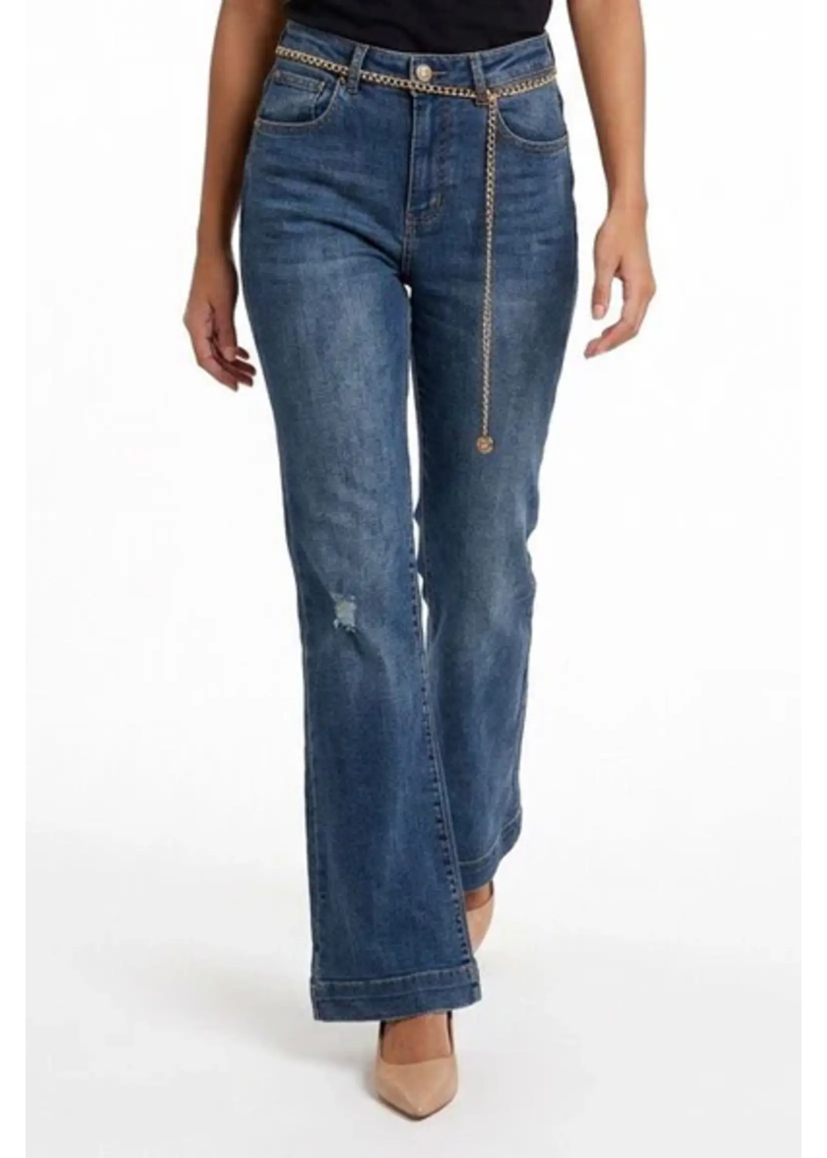 MARKUP PANTS JEANS WITH KETTING MW1650008