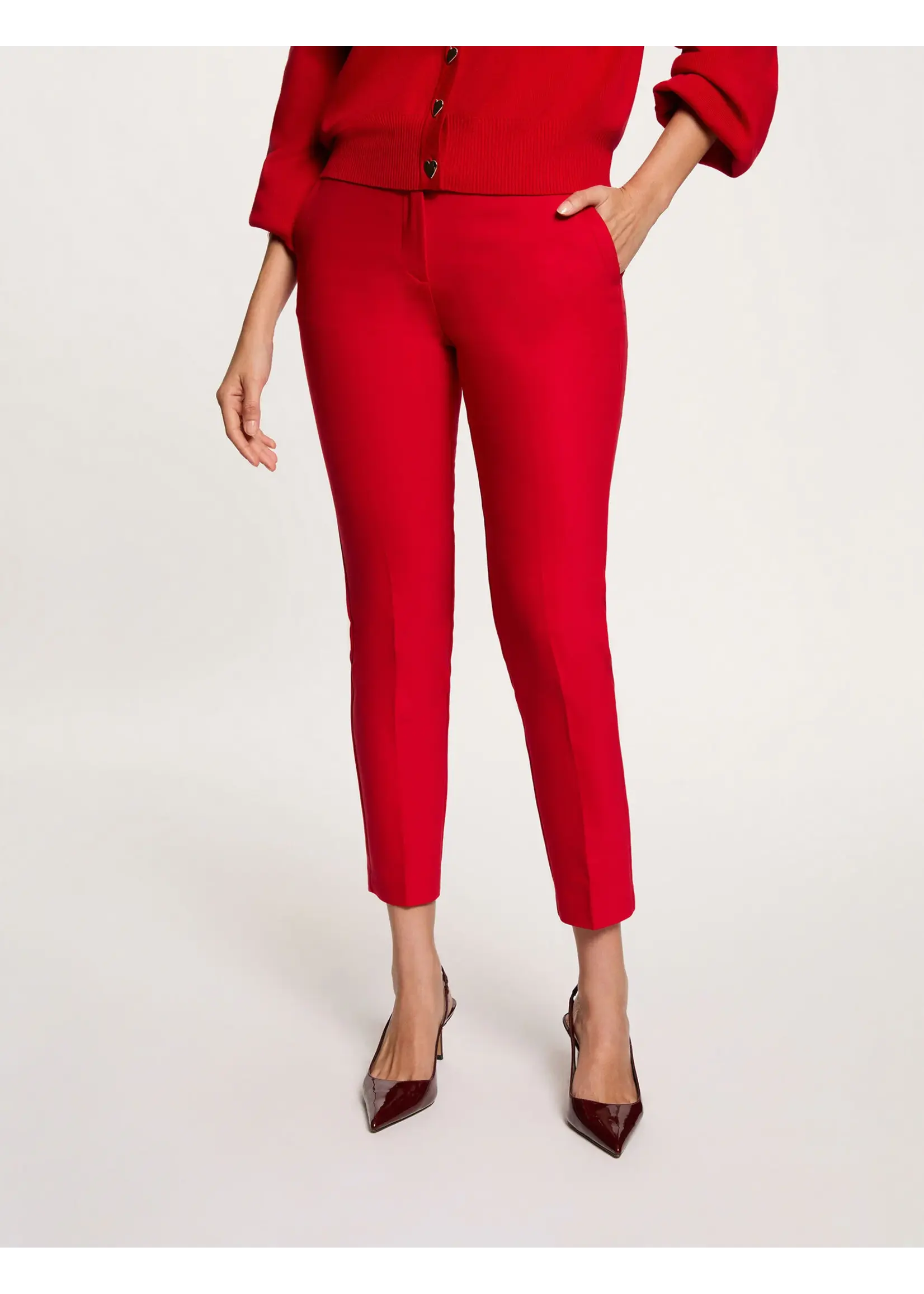 MORGAN PANTS RED 222-PLIME