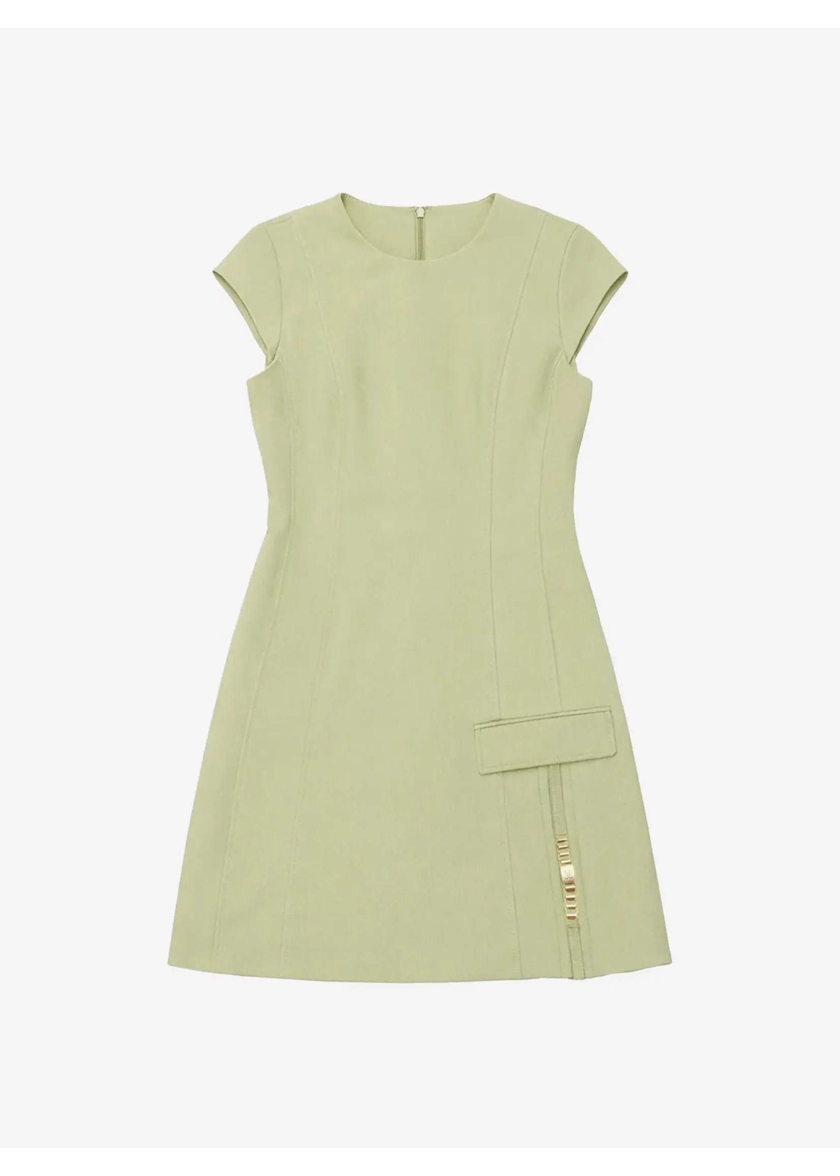 NIKKIE DRESS PARLO ALOE VERA N5-245 2602