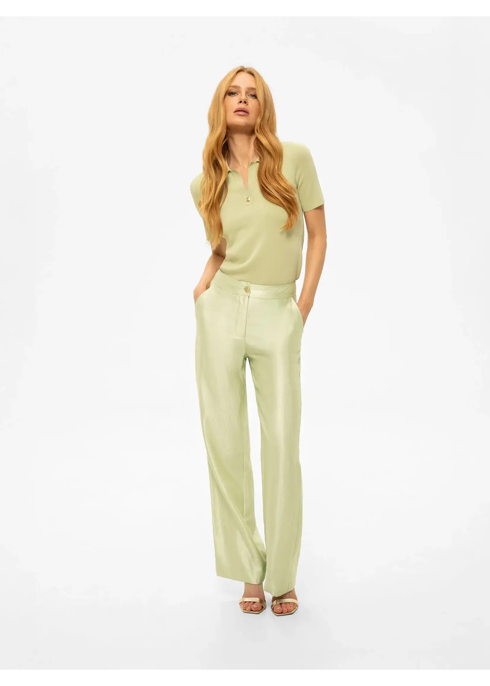 NIKKIE PANTS PORLAMAR ALOE VERA N2-234 2602