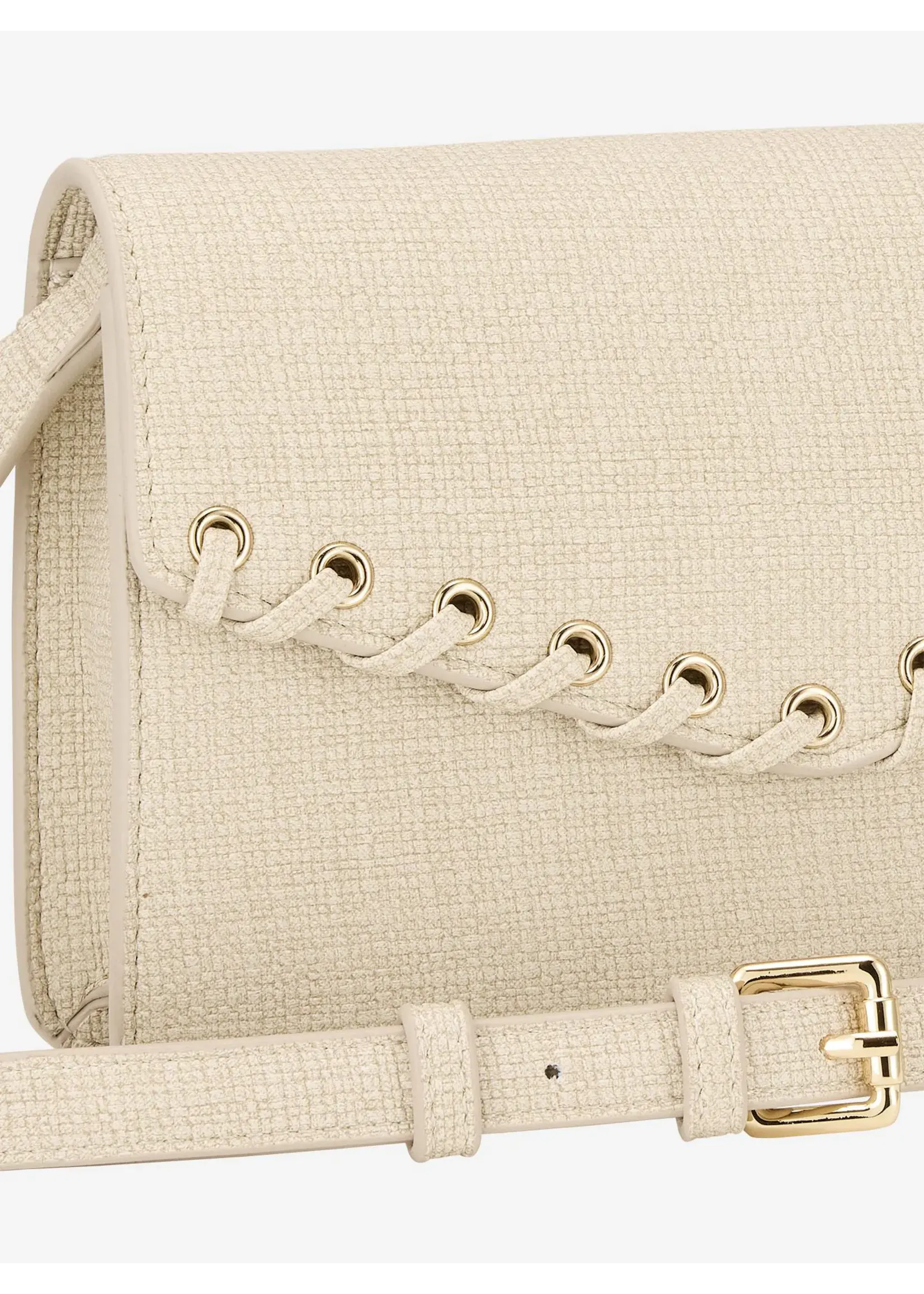 NIKKIE SHOULDERBAG PAXING LACE-UP CREAM N9-324 2602