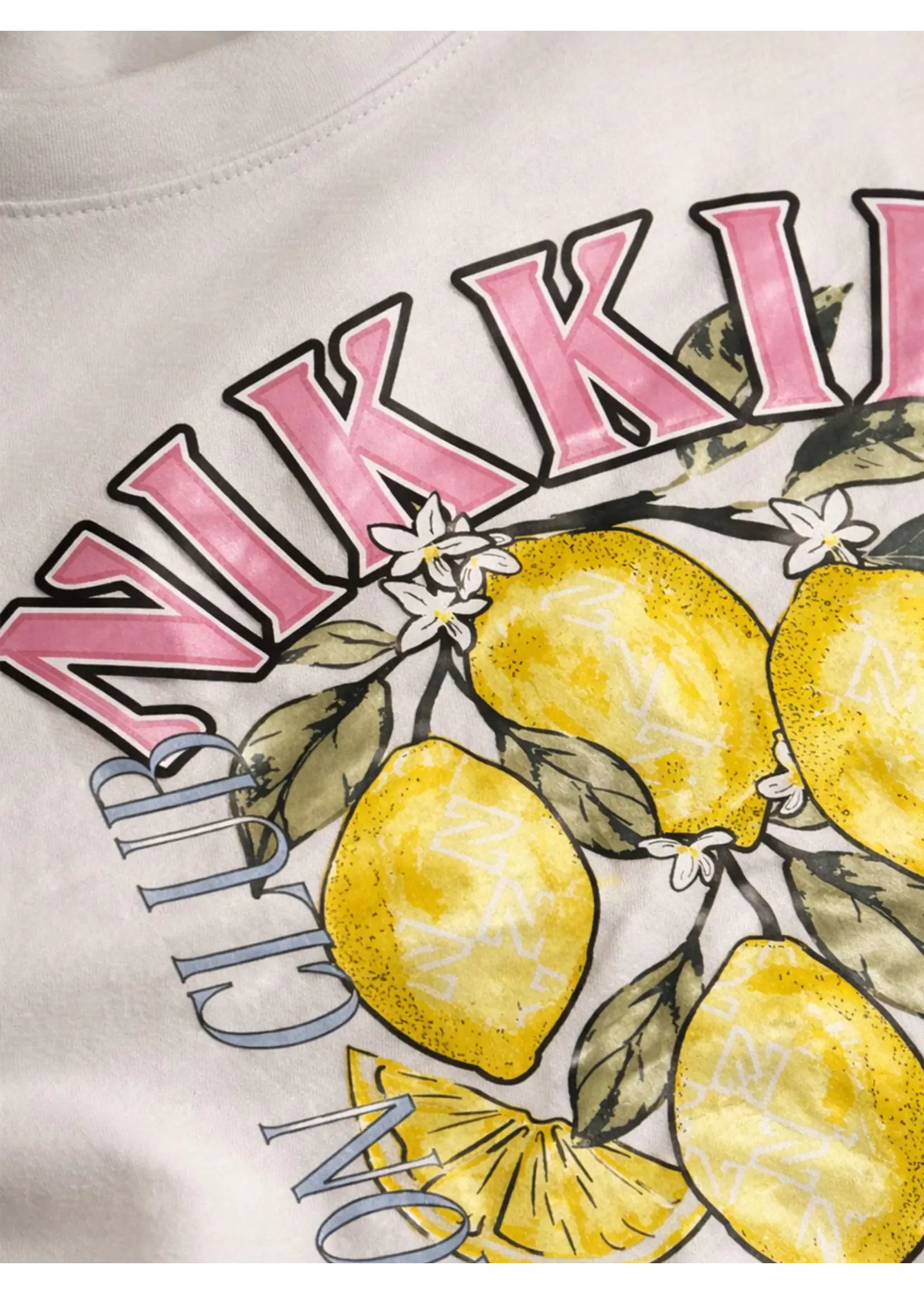 NIKKIE LEMON CLUB TSHIRT STAR WHITE N6-312 2602