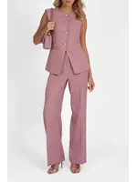 NIKKIE REZA PANTS PEACH SKIN