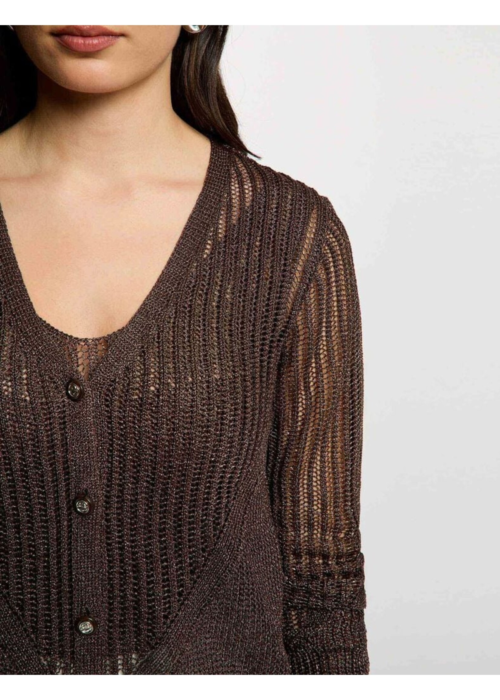 MORGAN VEST CHOCO 242-MAGATHE
