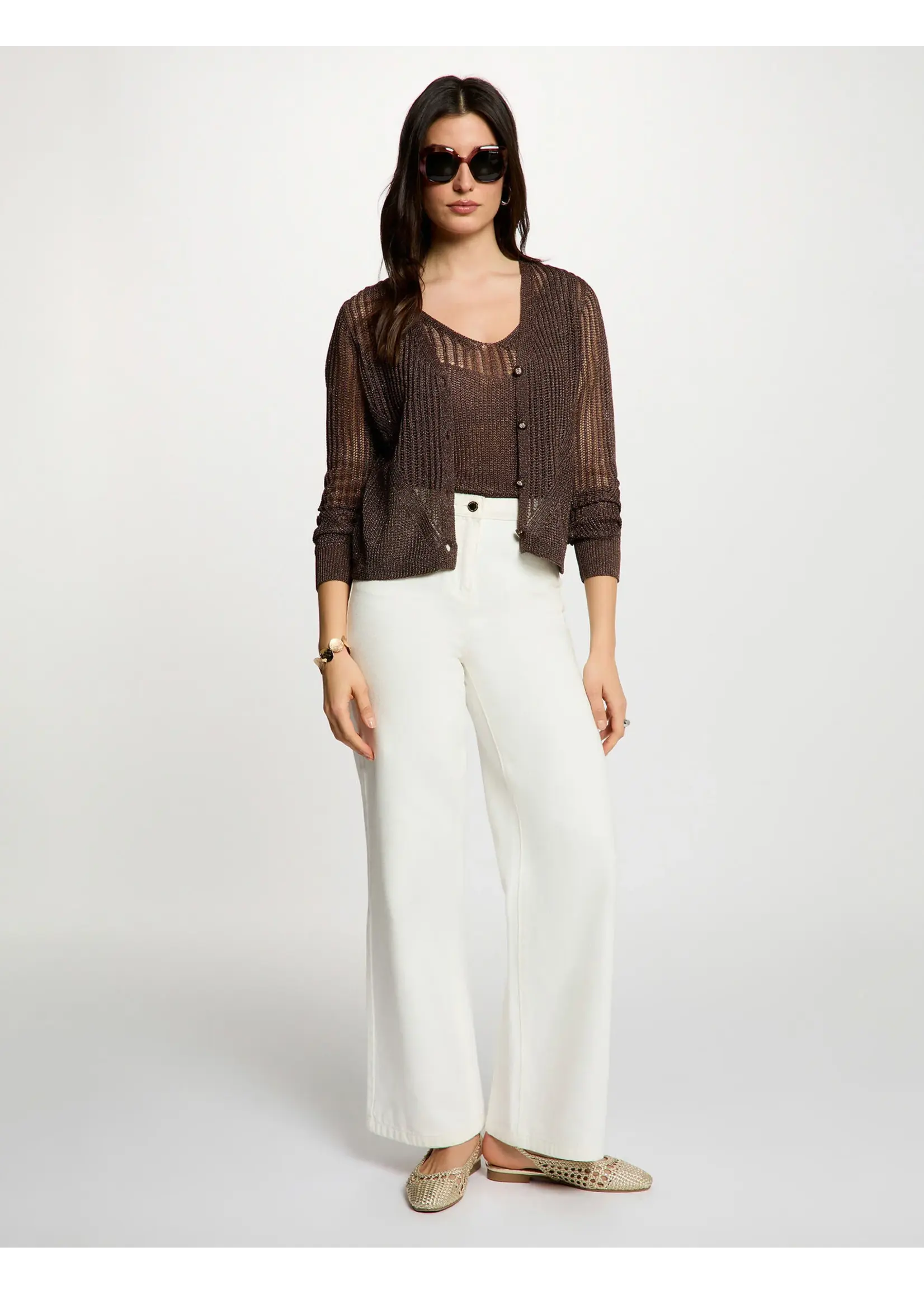 MORGAN VEST CHOCO 242-MAGATHE