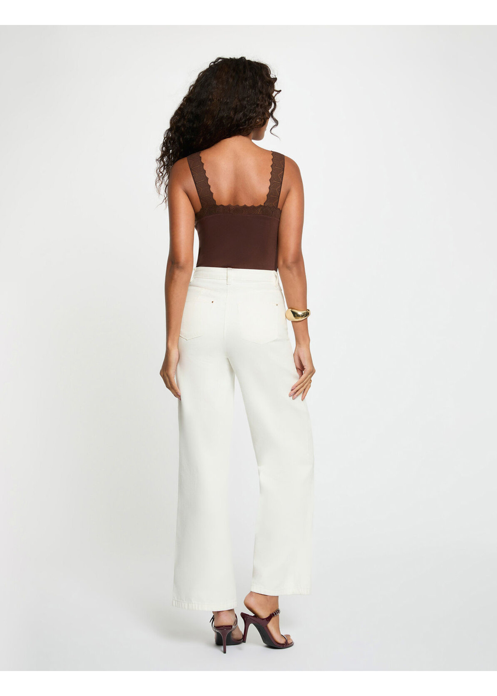 MORGAN TOP CHOCO 242-DNAE