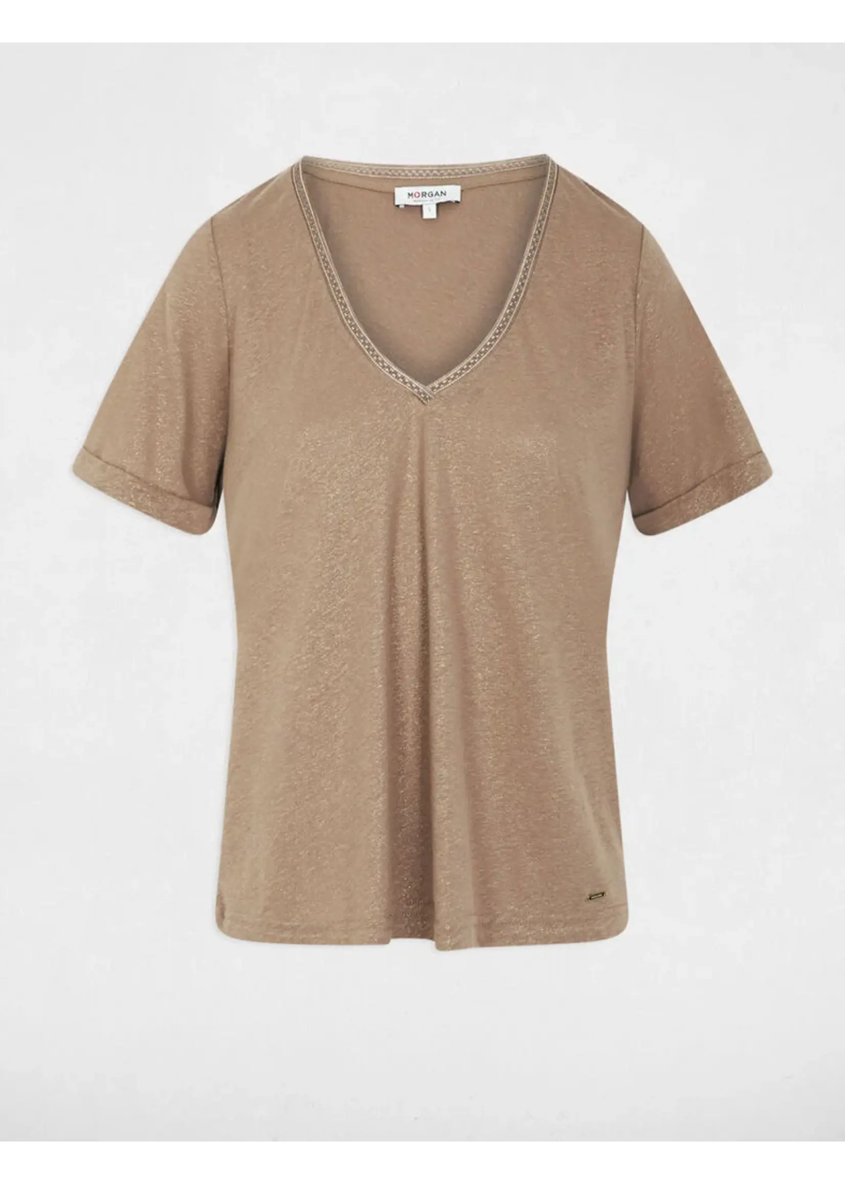 MORGAN TSHIRT PECAN 261-DAMA