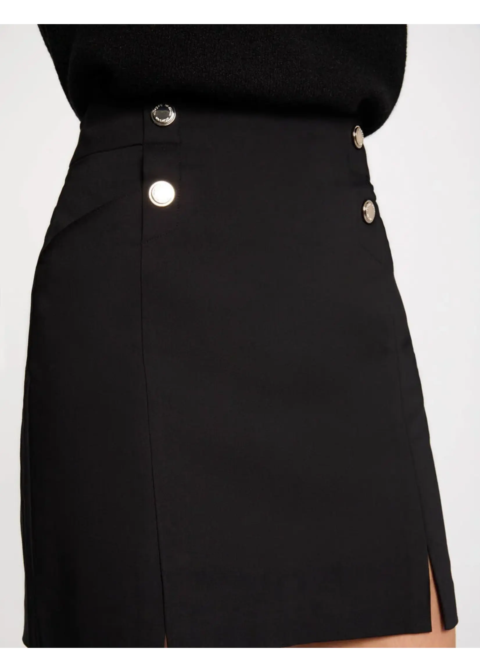 MORGAN JEON SKIRT BLACK