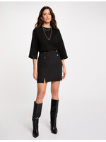 MORGAN JEON SKIRT BLACK