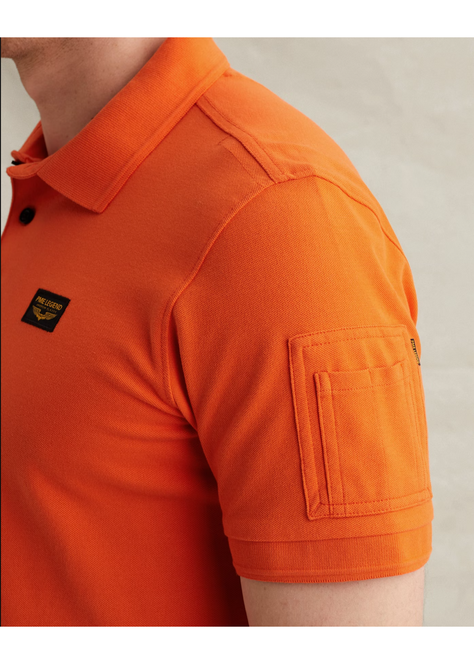 PME-Legend POLO FLUO ORANJE PPSS2602899/2054