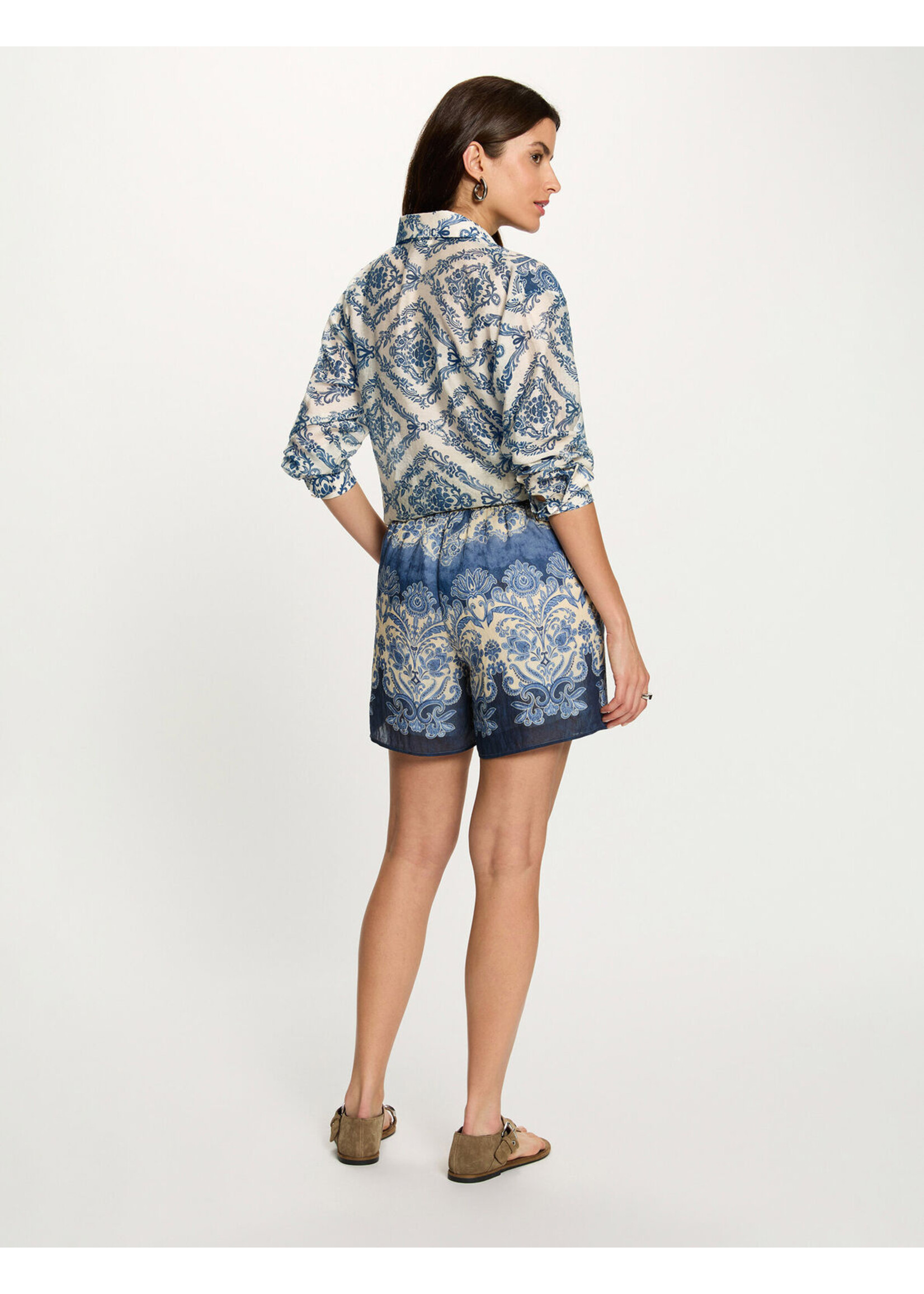 MORGAN SHIRT MULTICO. BLUE 262-CIBAY.F