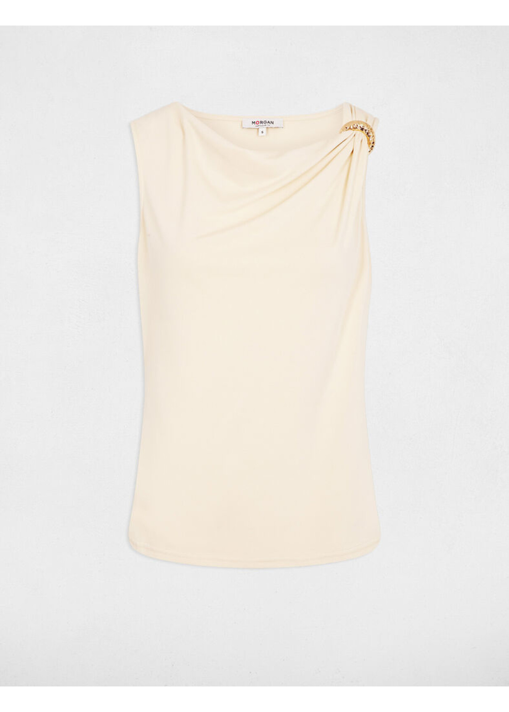 MORGAN TOP BROKE WHITE 262-DMARTEL
