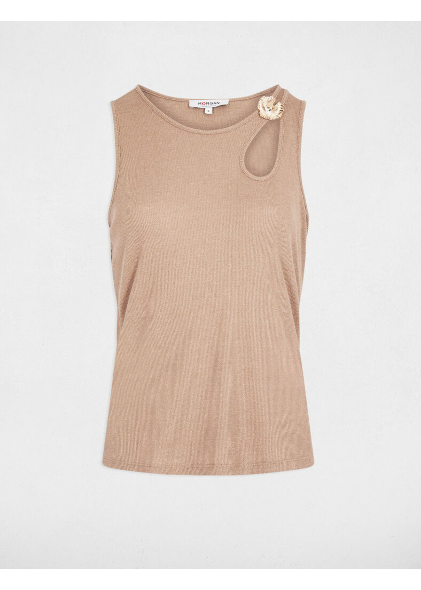 MORGAN TOP PECAN/GOLD 262-DESIA