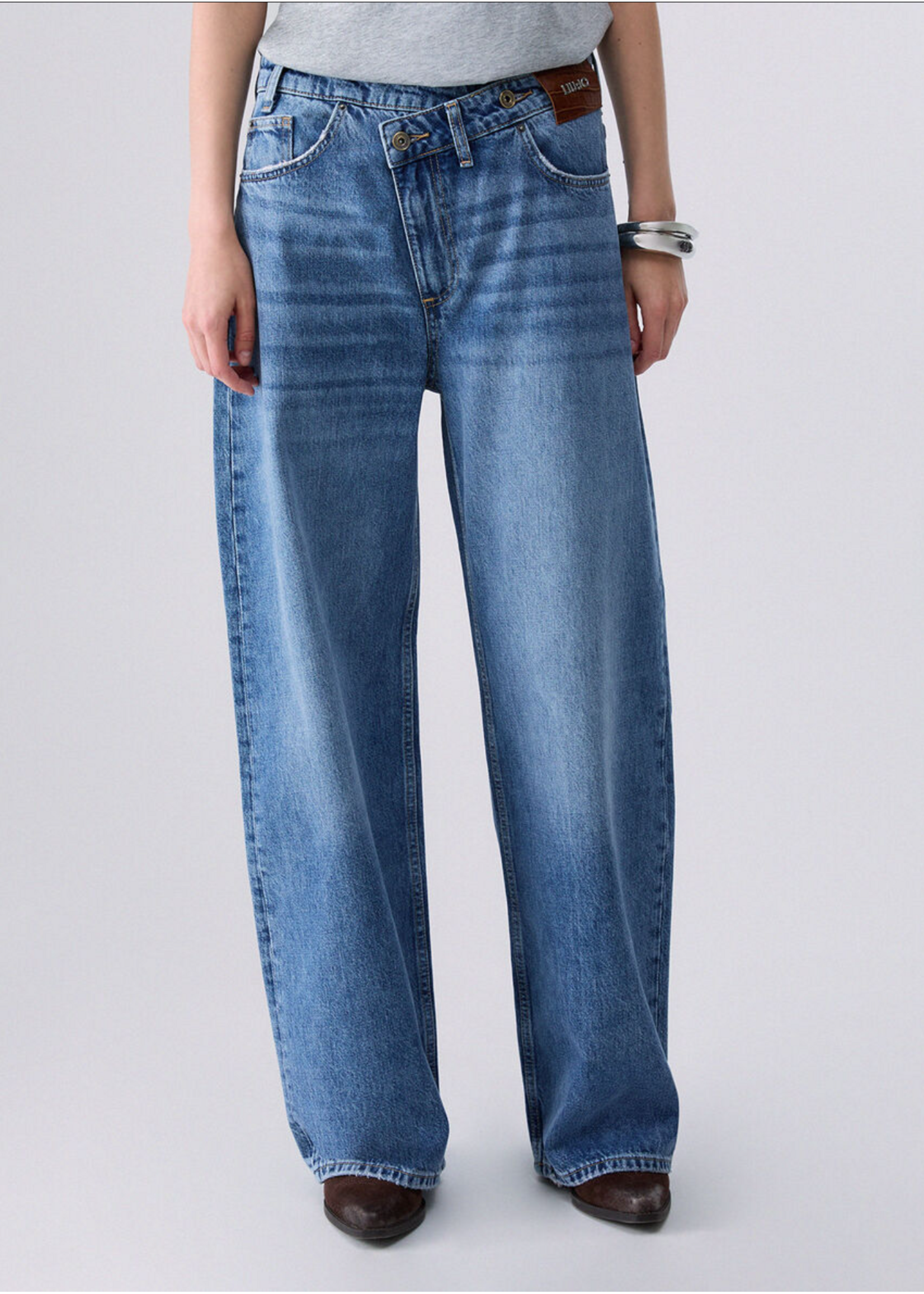 LIU JO PANTS BLUE NEW UF6160-D4854/79108