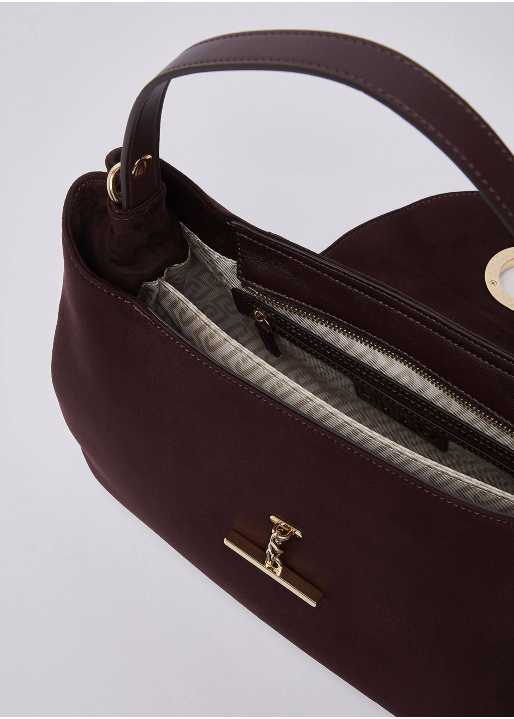 LIU JO GERONA BOSTON BAG AUBERGINE AF6113-T711A/91718
