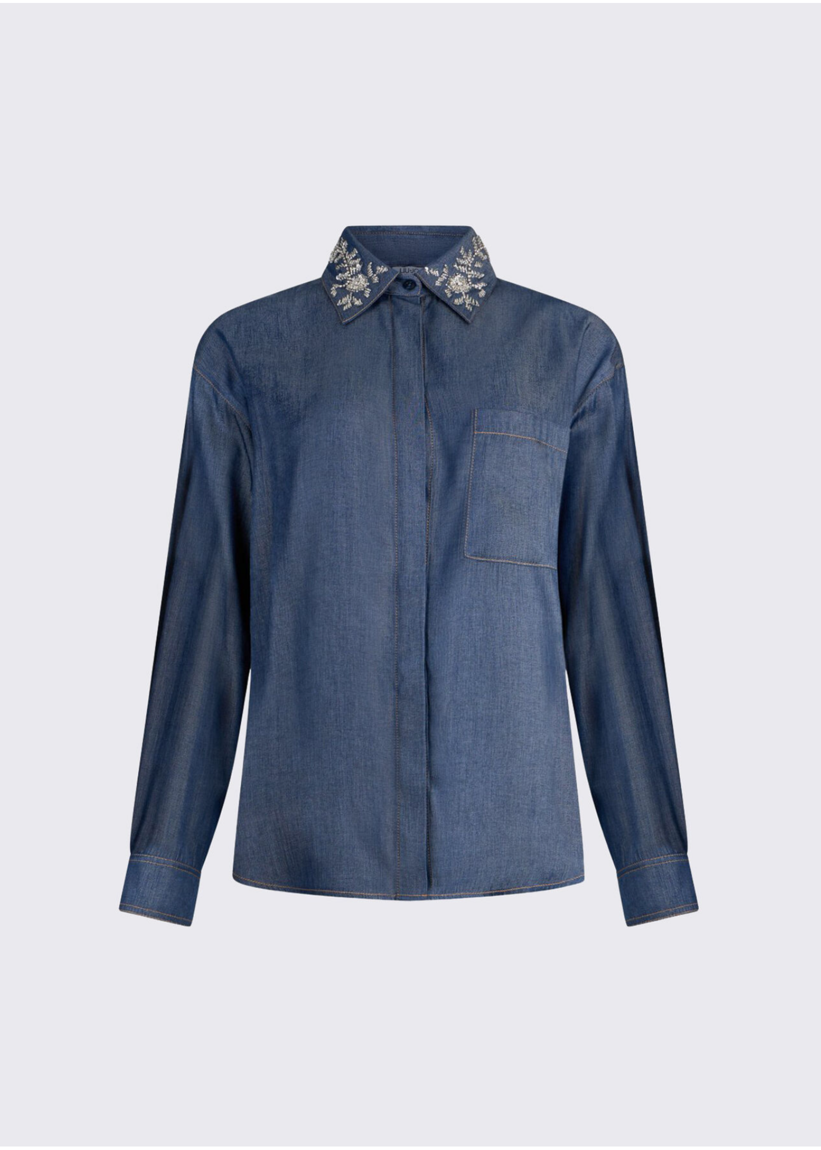 LIU JO BLOUSE NORMAL WASH UA6274 D4894