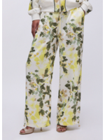 LIU JO PANTS FLOWER GREEN SHADES