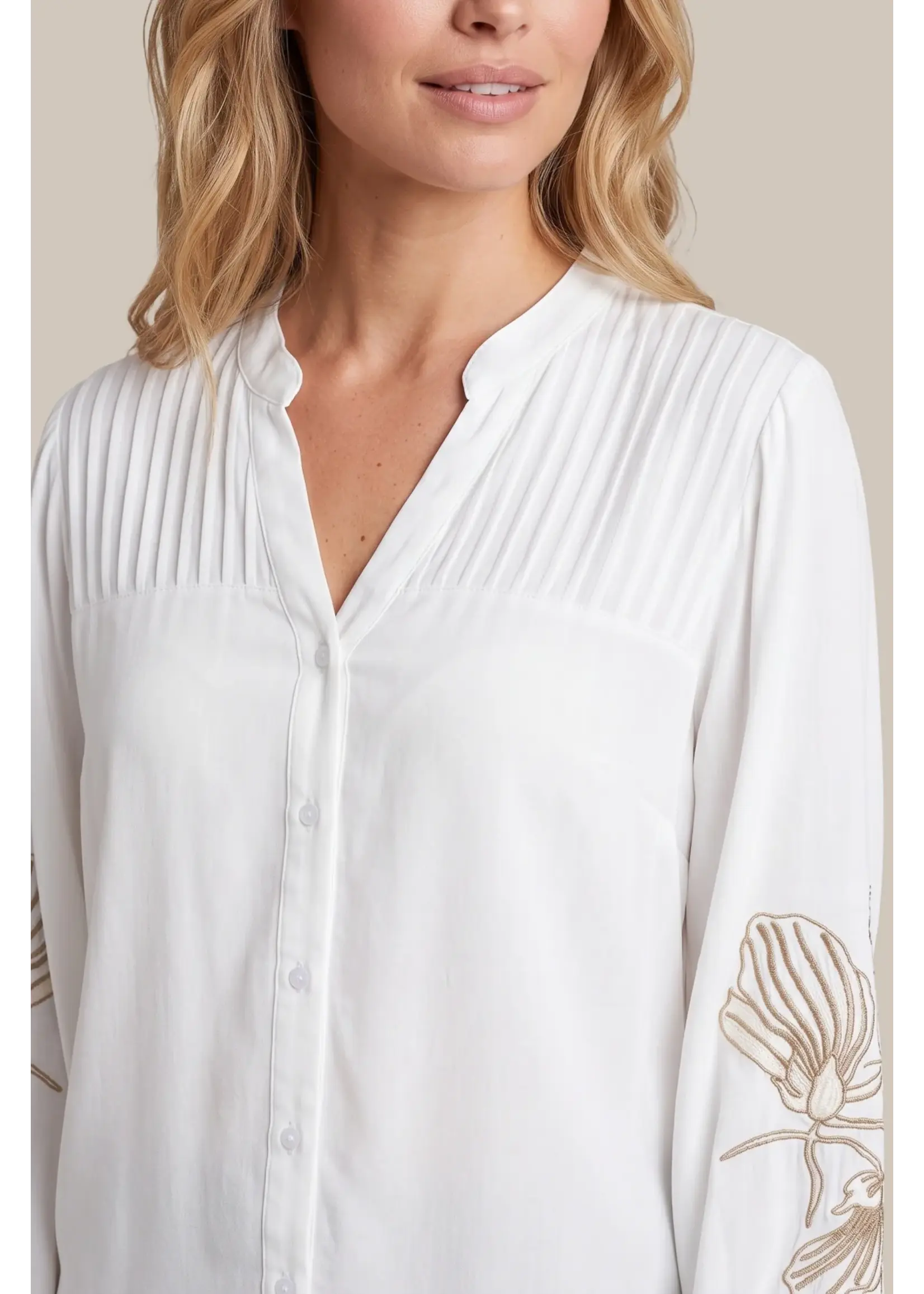 G MAXX ROIS BLOUSE OFFWHITE 26NWG02-011