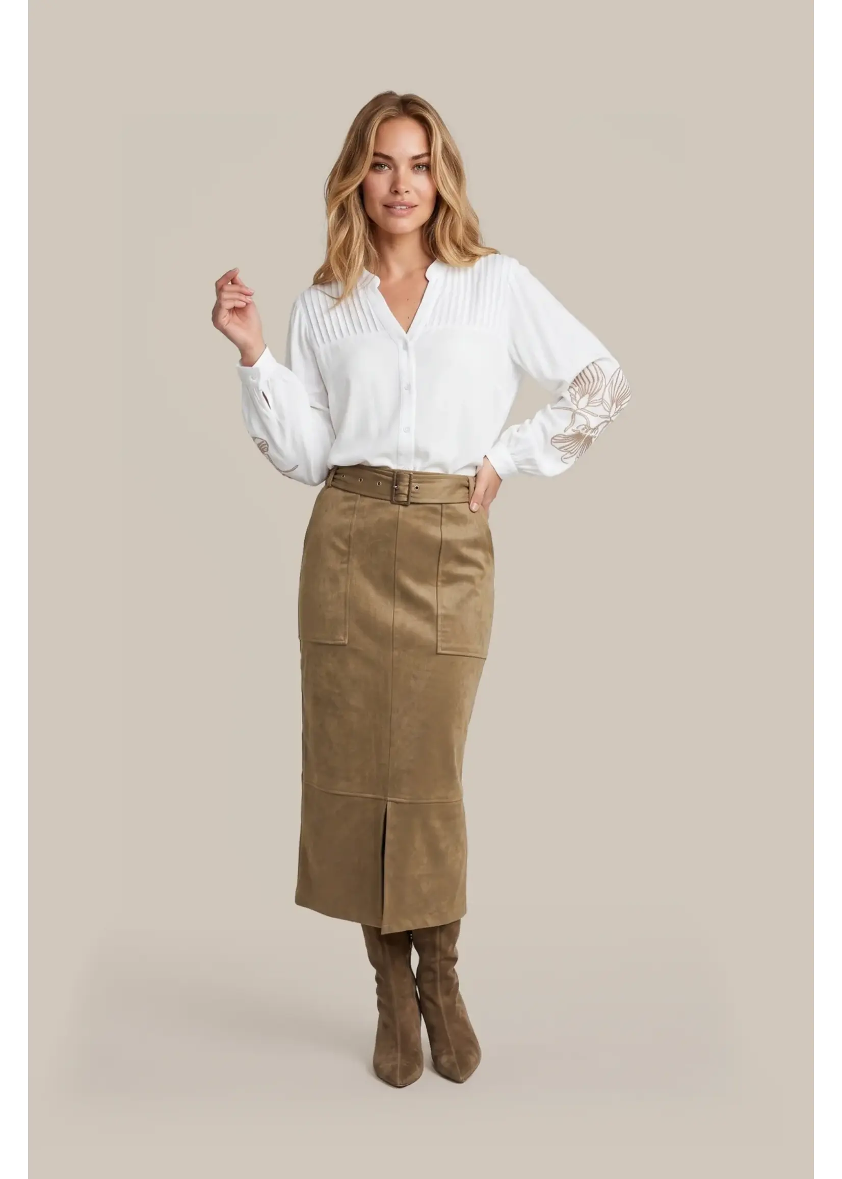 G MAXX ROIS BLOUSE OFFWHITE 26NWG02-011
