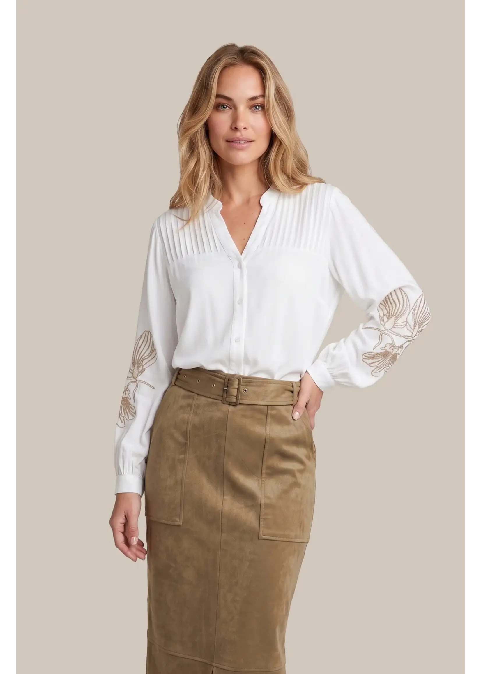 G MAXX ROIS BLOUSE OFFWHITE 26NWG02-011
